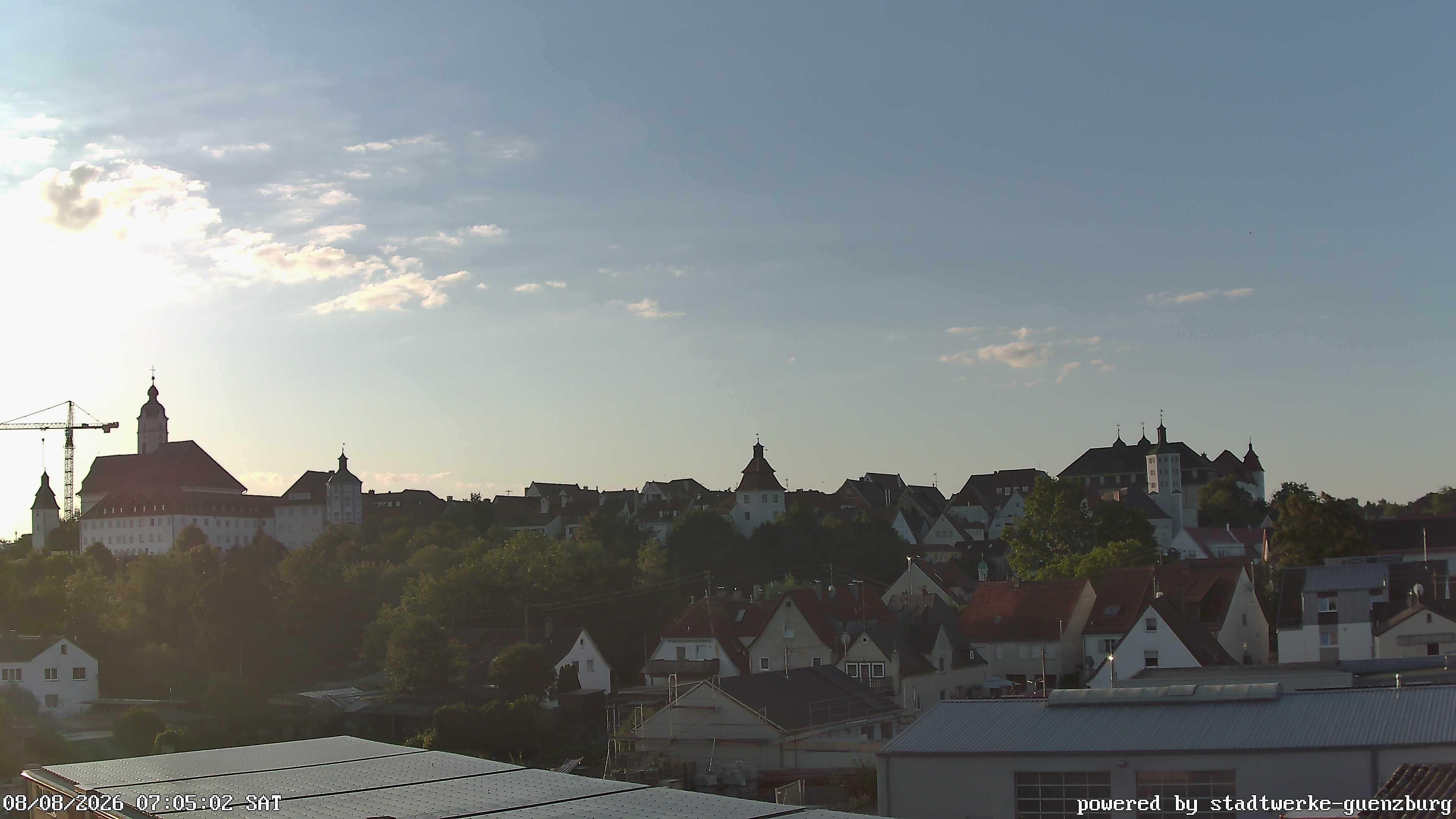 Archived image Webcam Historic City Günzburg