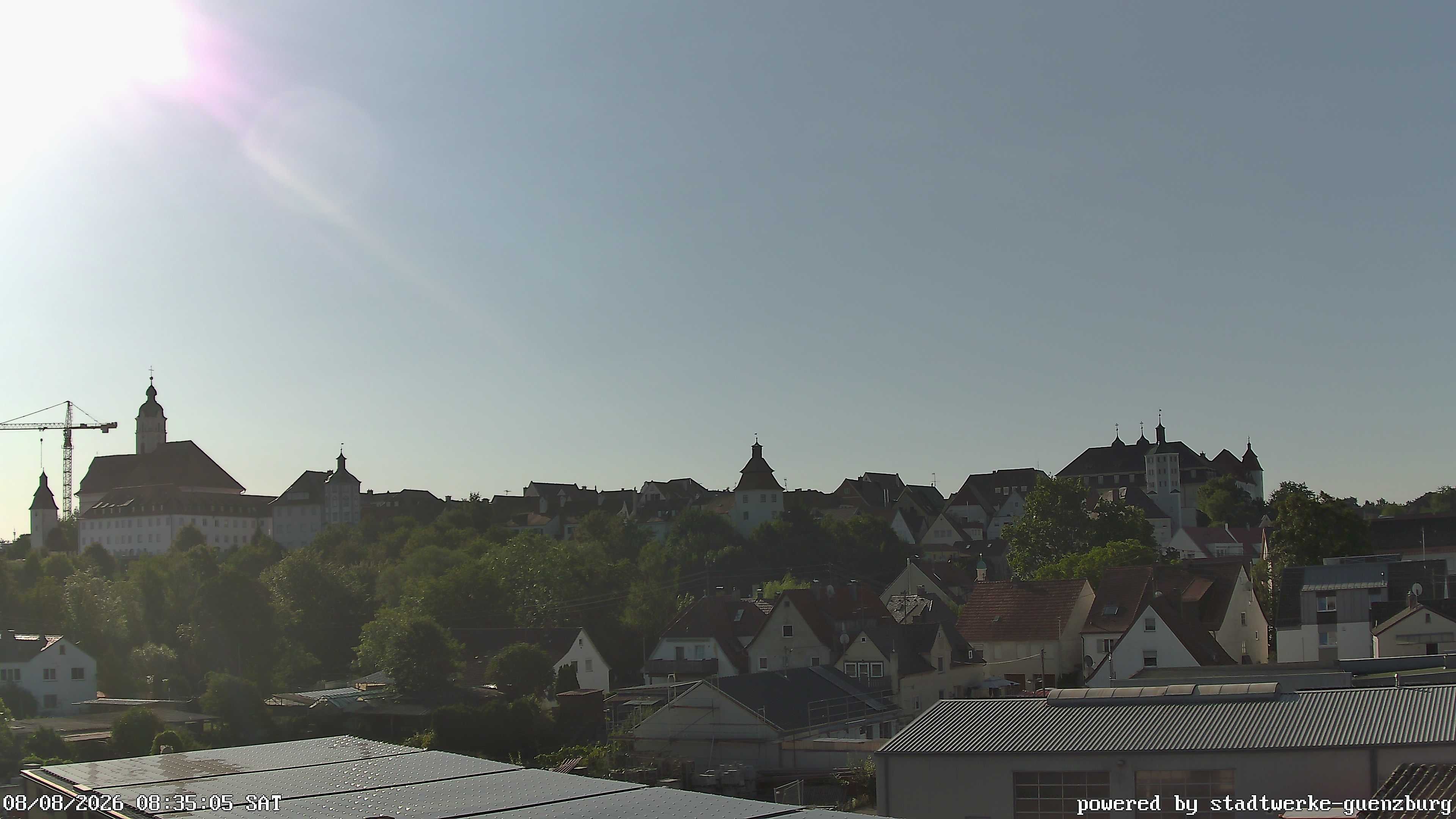 Archived image Webcam Historic City Günzburg