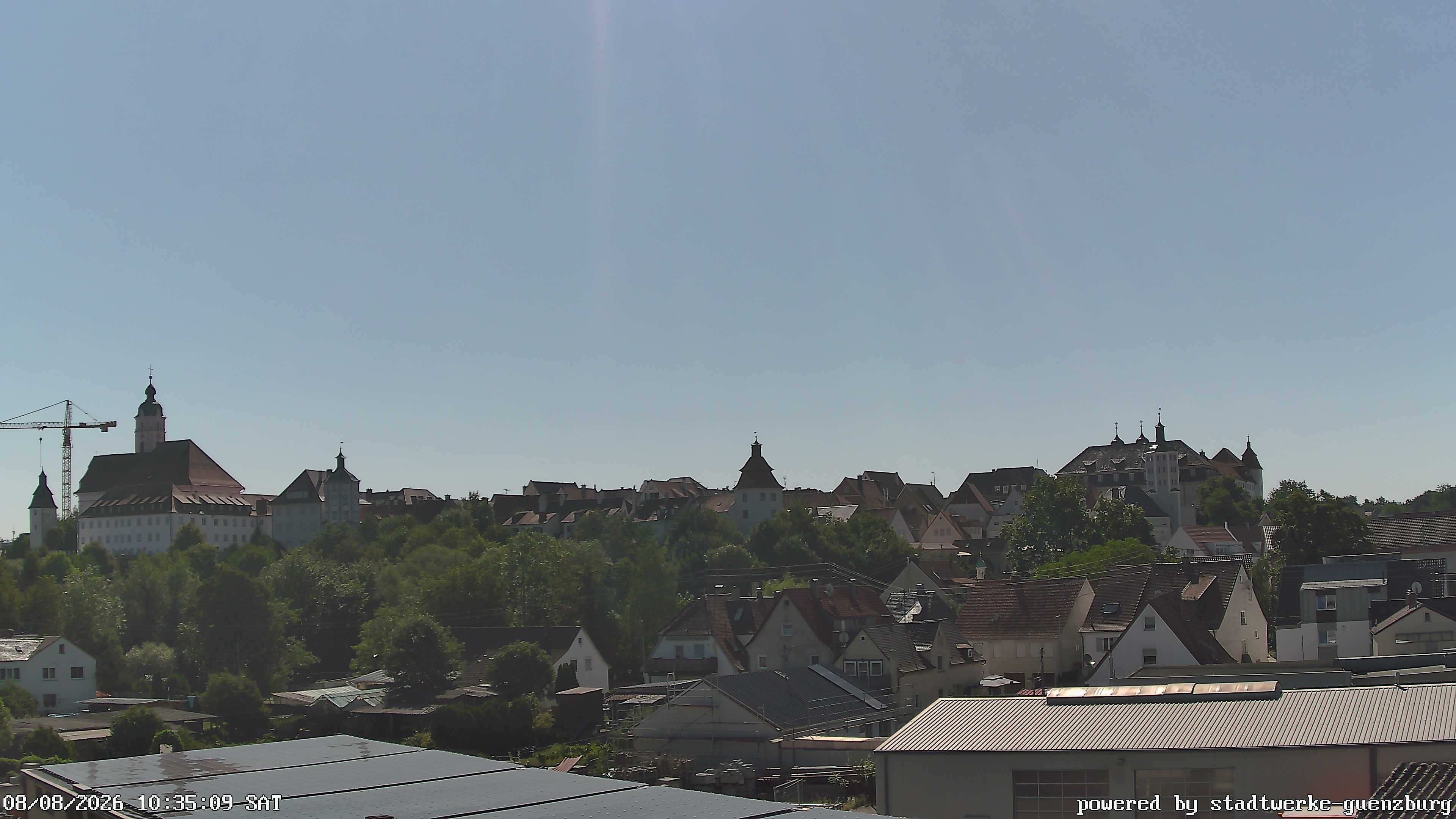 Archived image Webcam Historic City Günzburg