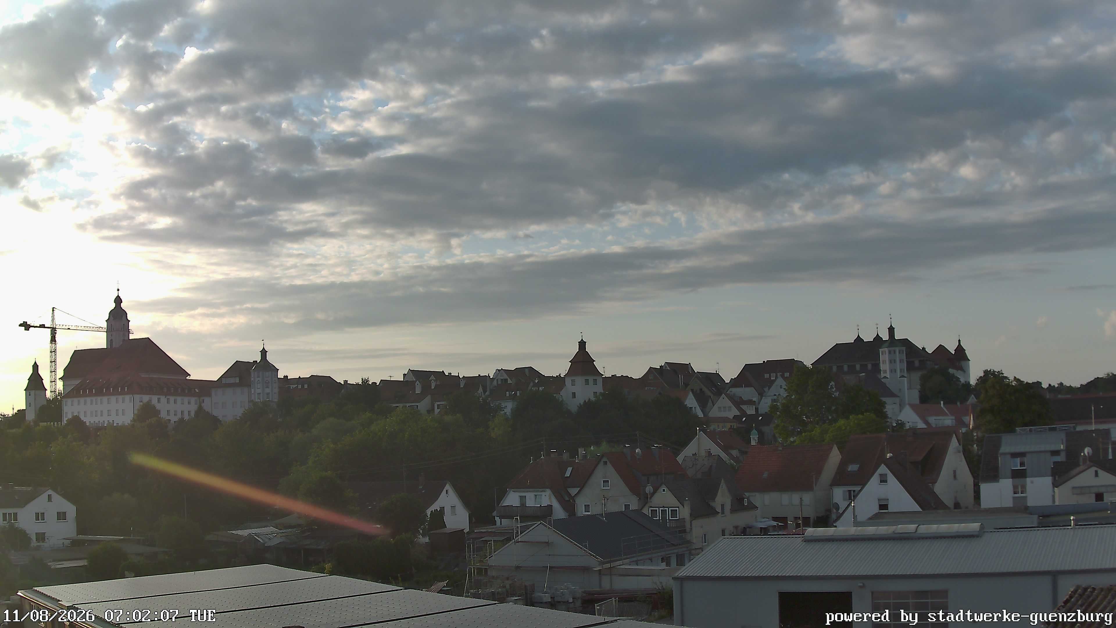 Archiv Foto Webcam Günzburg Altstadt