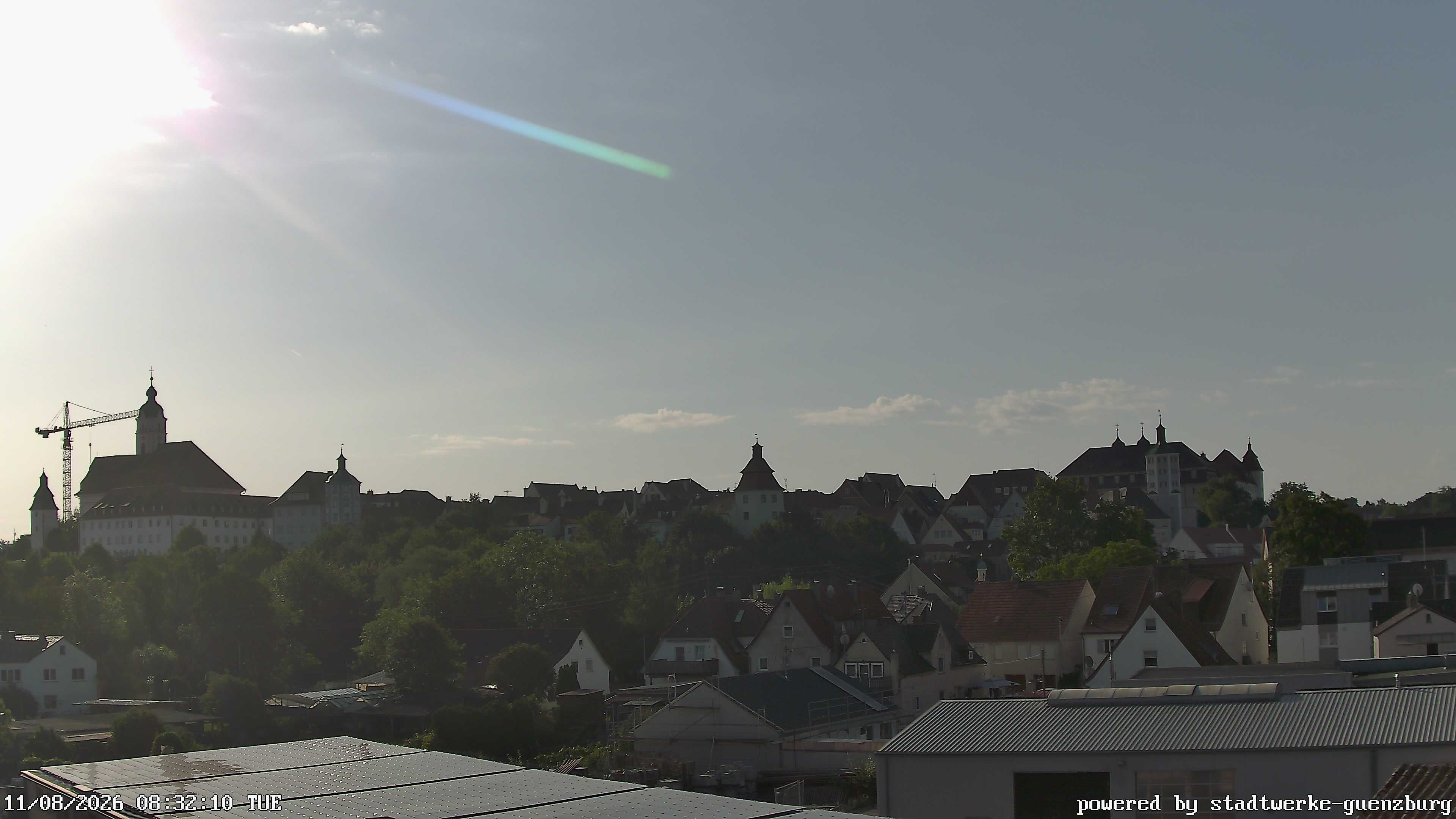 Archiv Foto Webcam Günzburg Altstadt