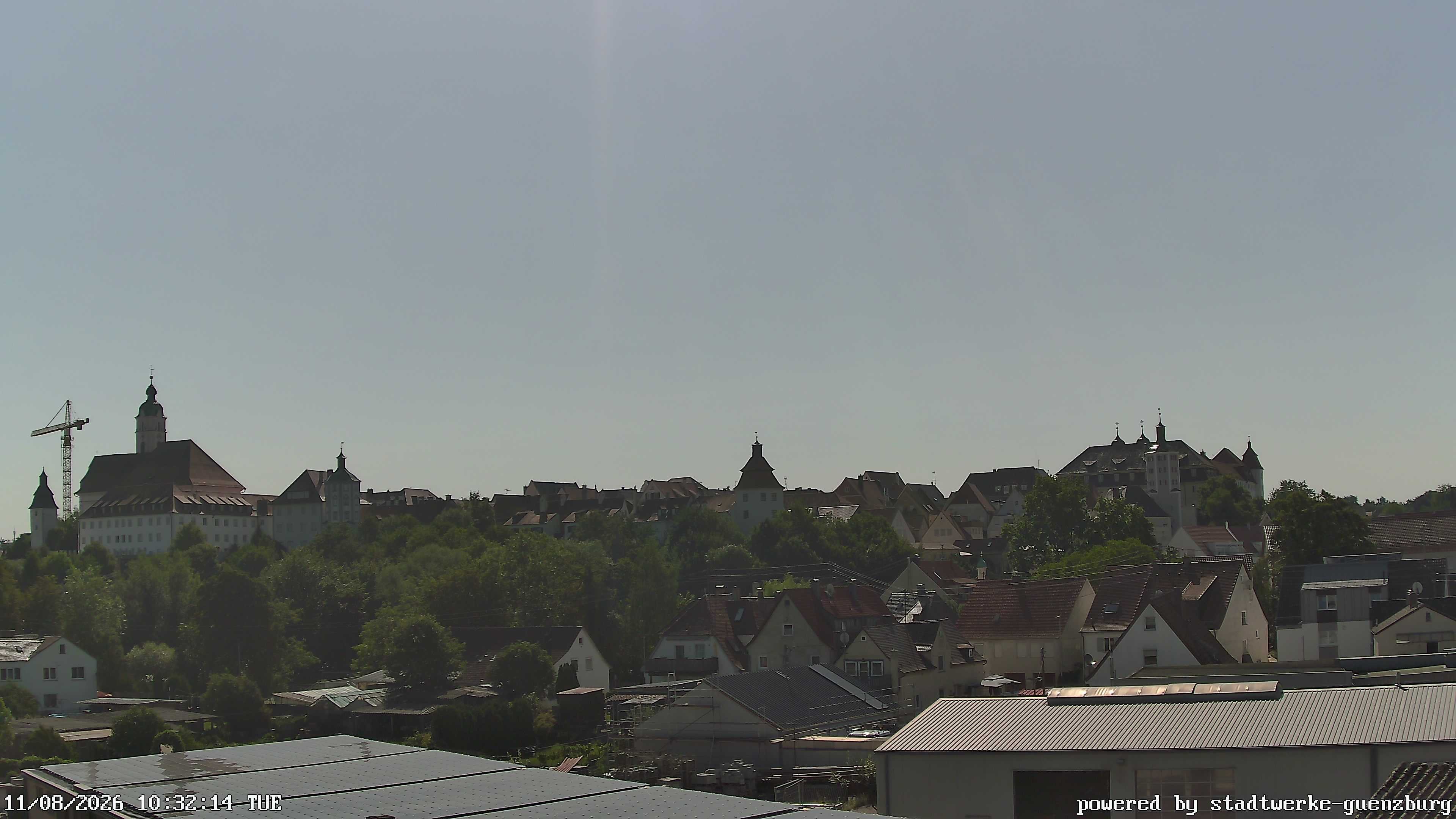 Archiv Foto Webcam Günzburg Altstadt