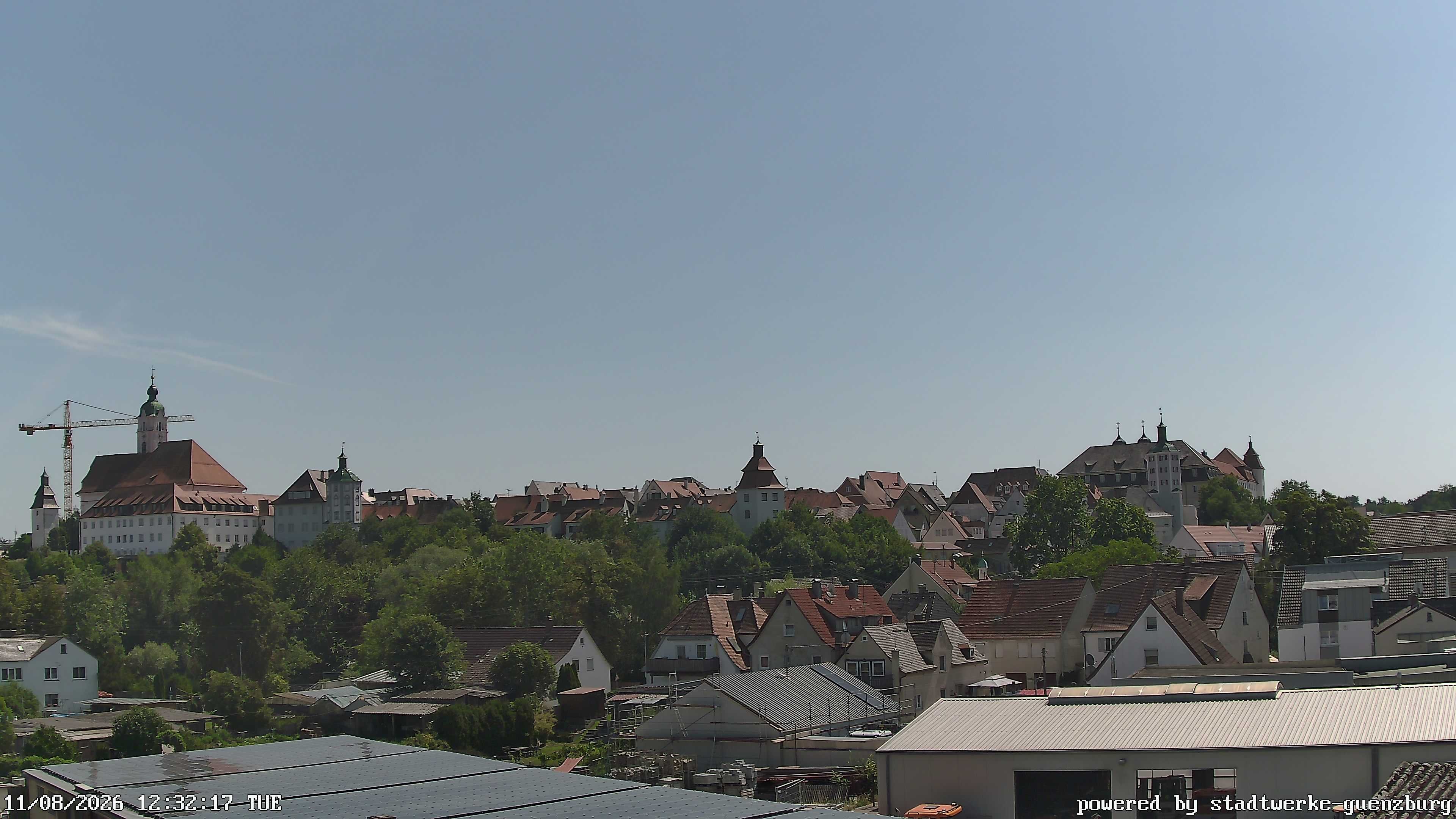 Archiv Foto Webcam Günzburg Altstadt