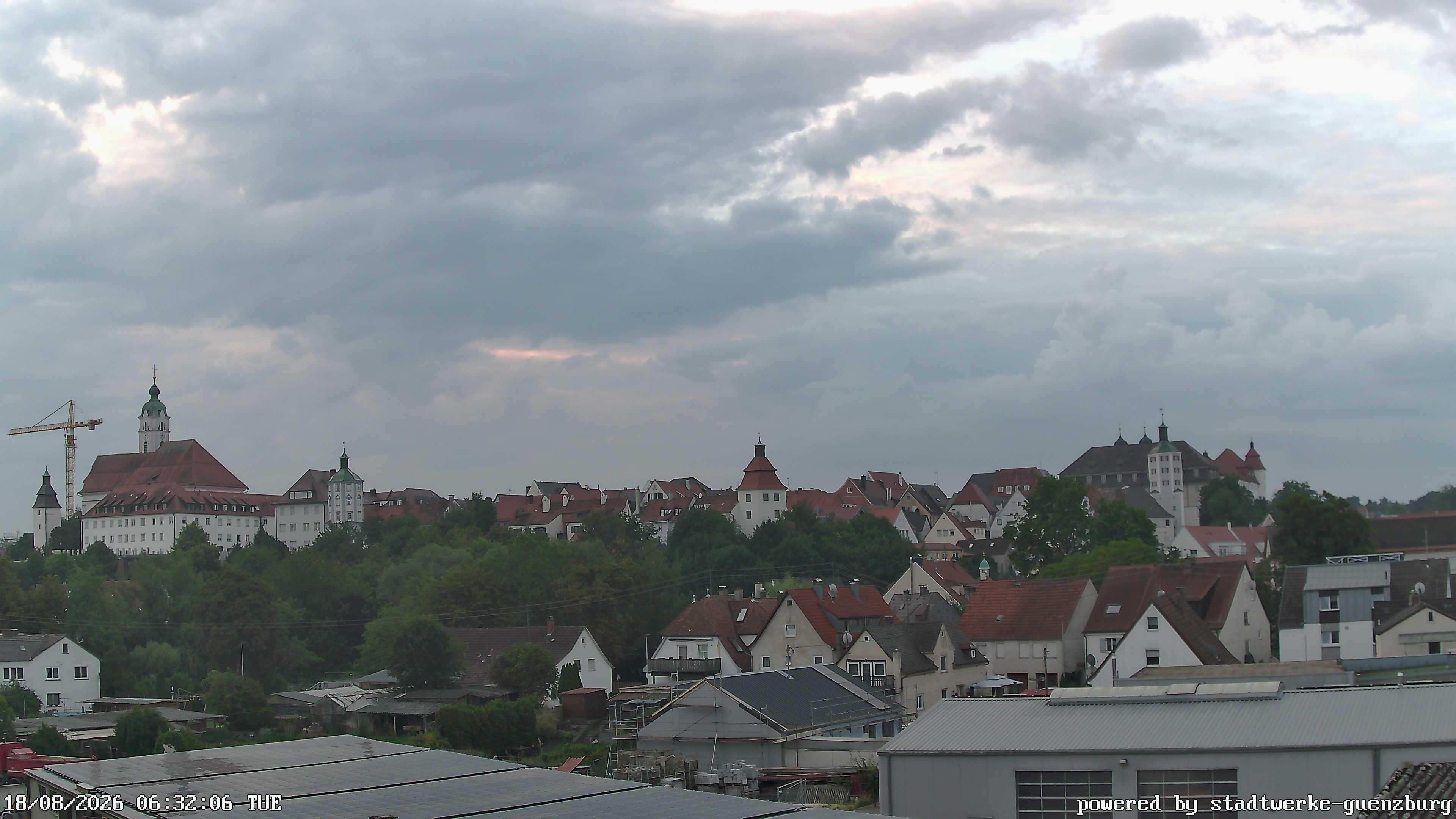 Archiv Foto Webcam Günzburg Altstadt