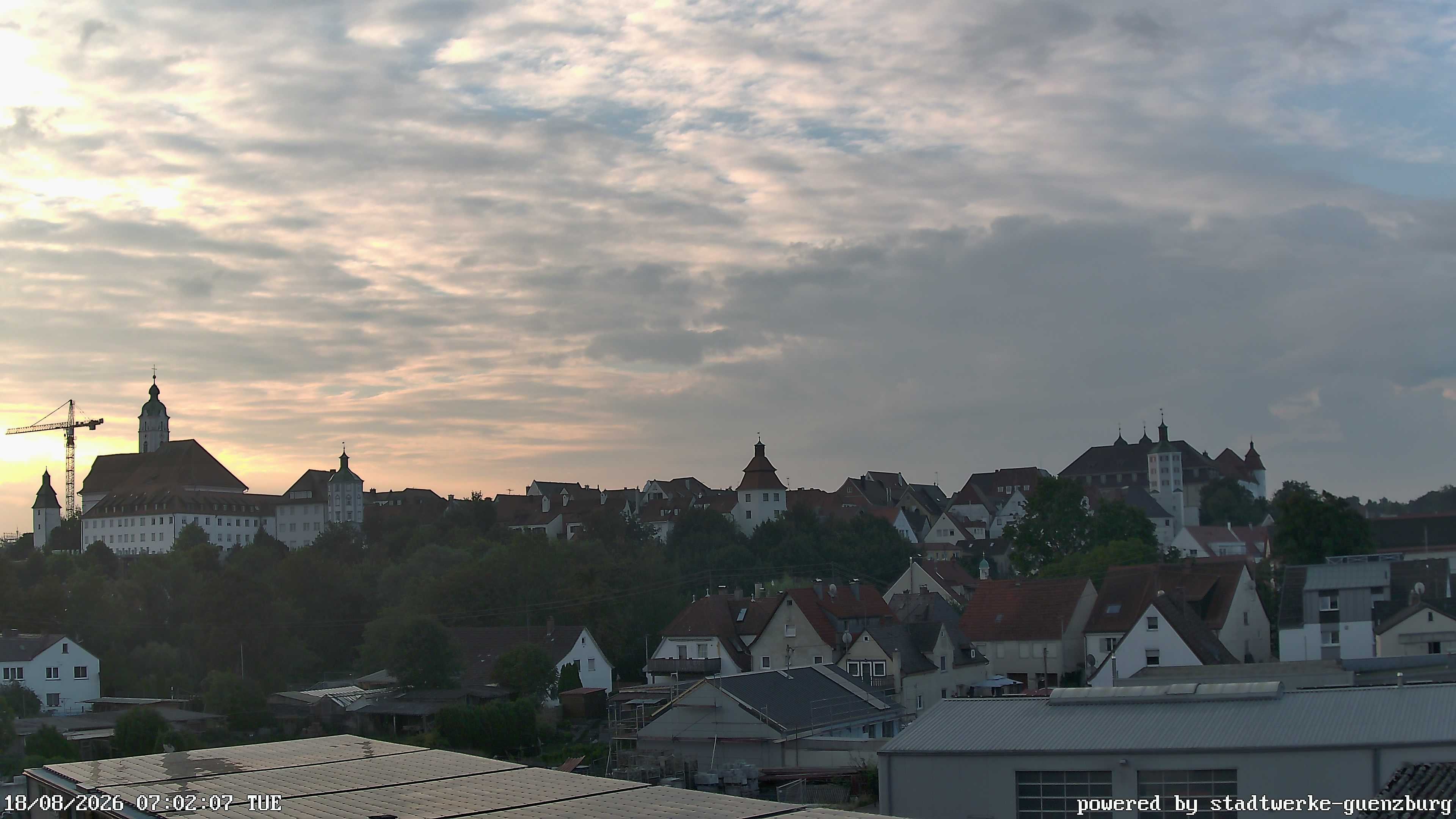 Archiv Foto Webcam Günzburg Altstadt