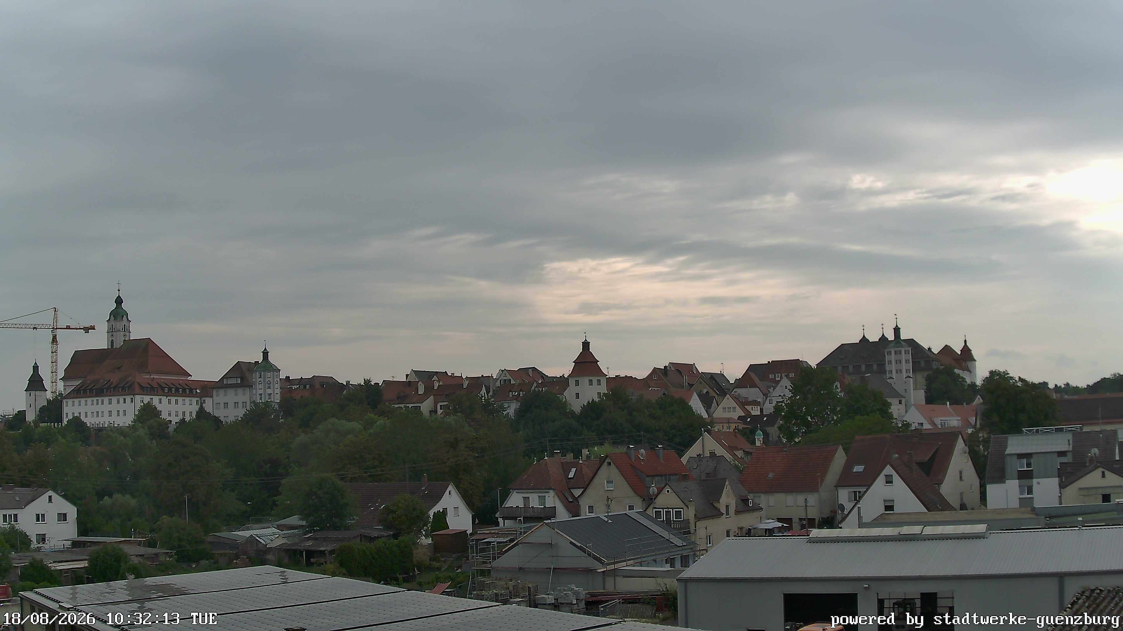 Archiv Foto Webcam Günzburg Altstadt