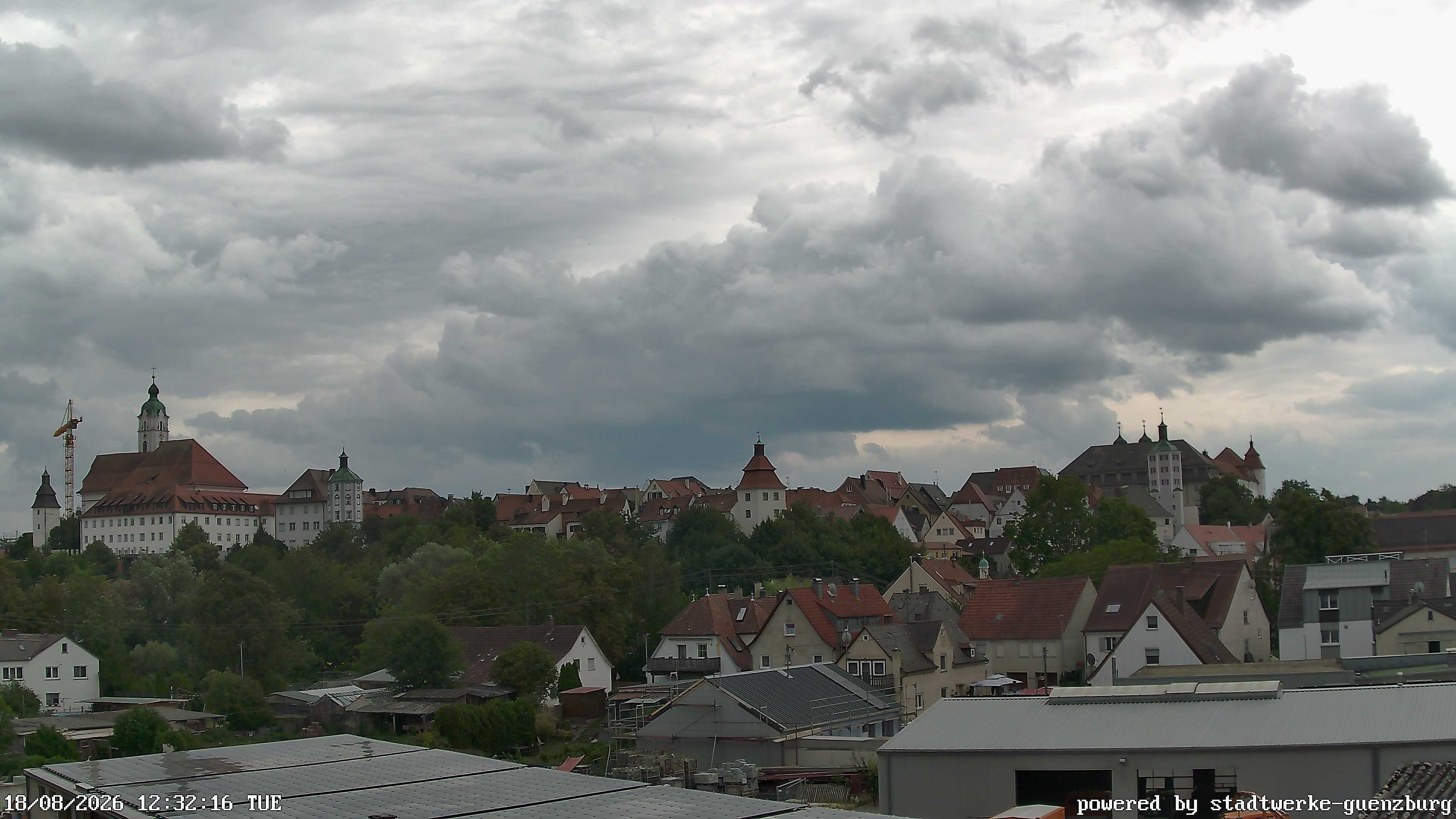 Archiv Foto Webcam Günzburg Altstadt