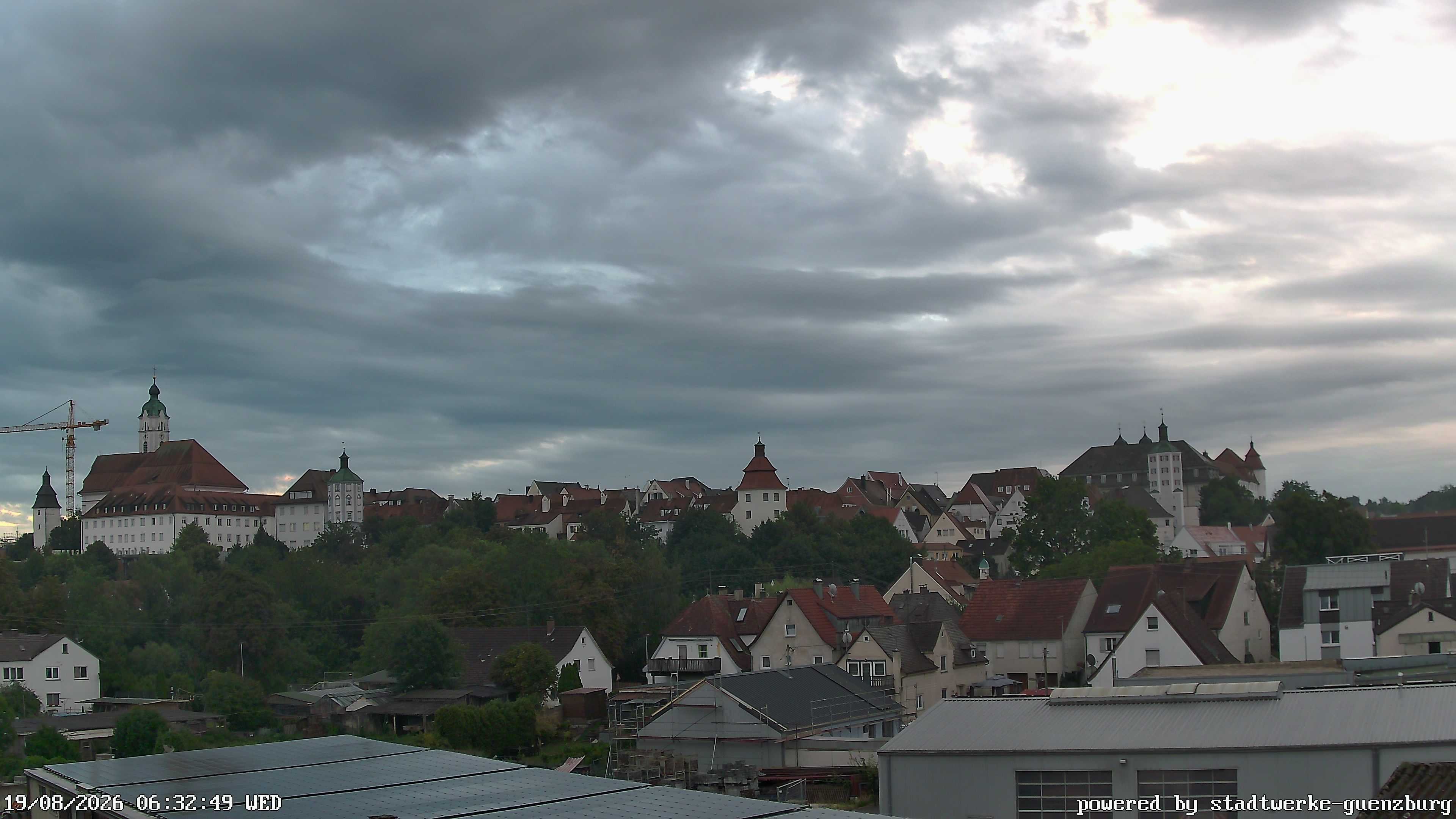 Archiv Foto Webcam Günzburg Altstadt