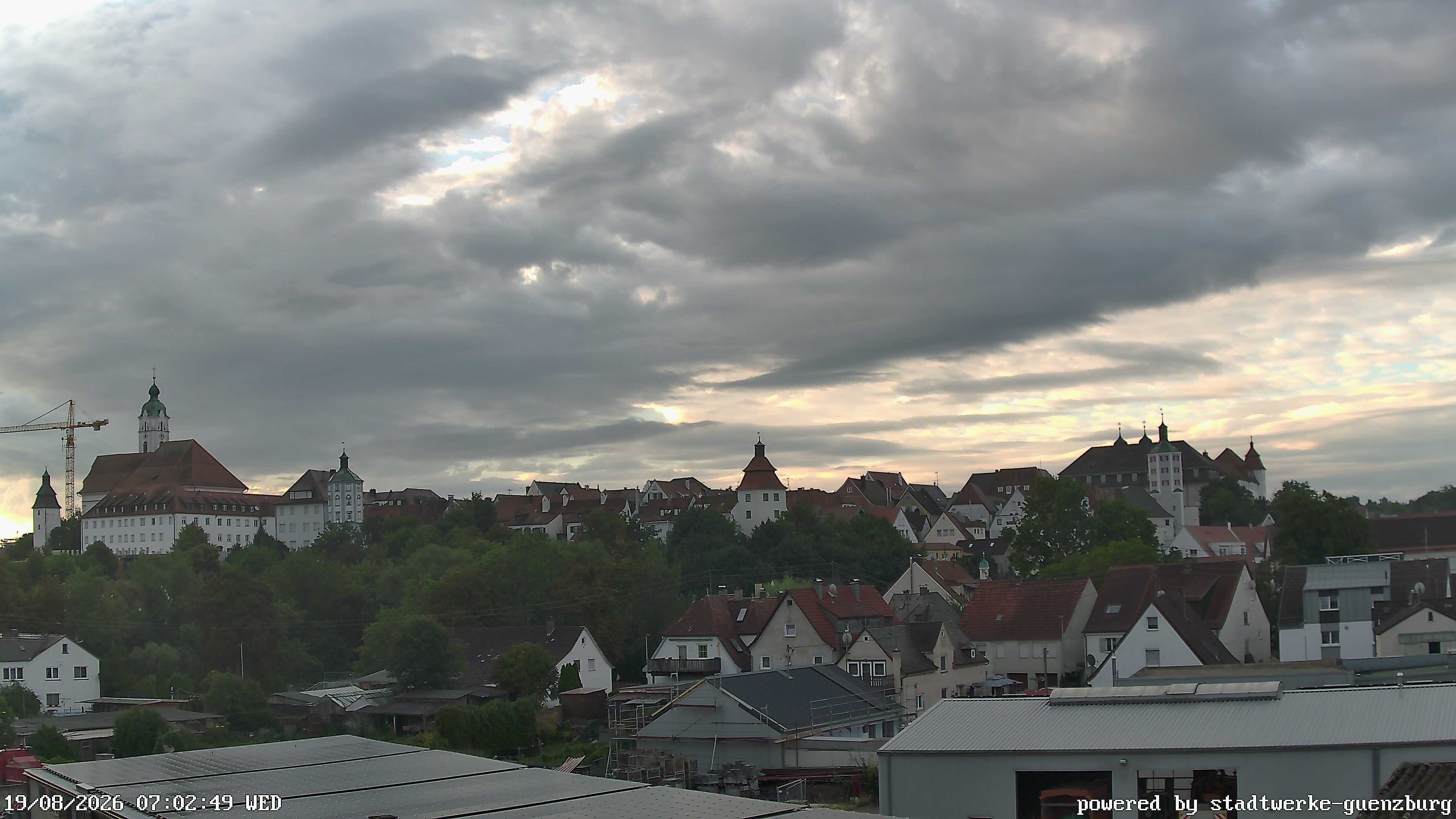 Archiv Foto Webcam Günzburg Altstadt