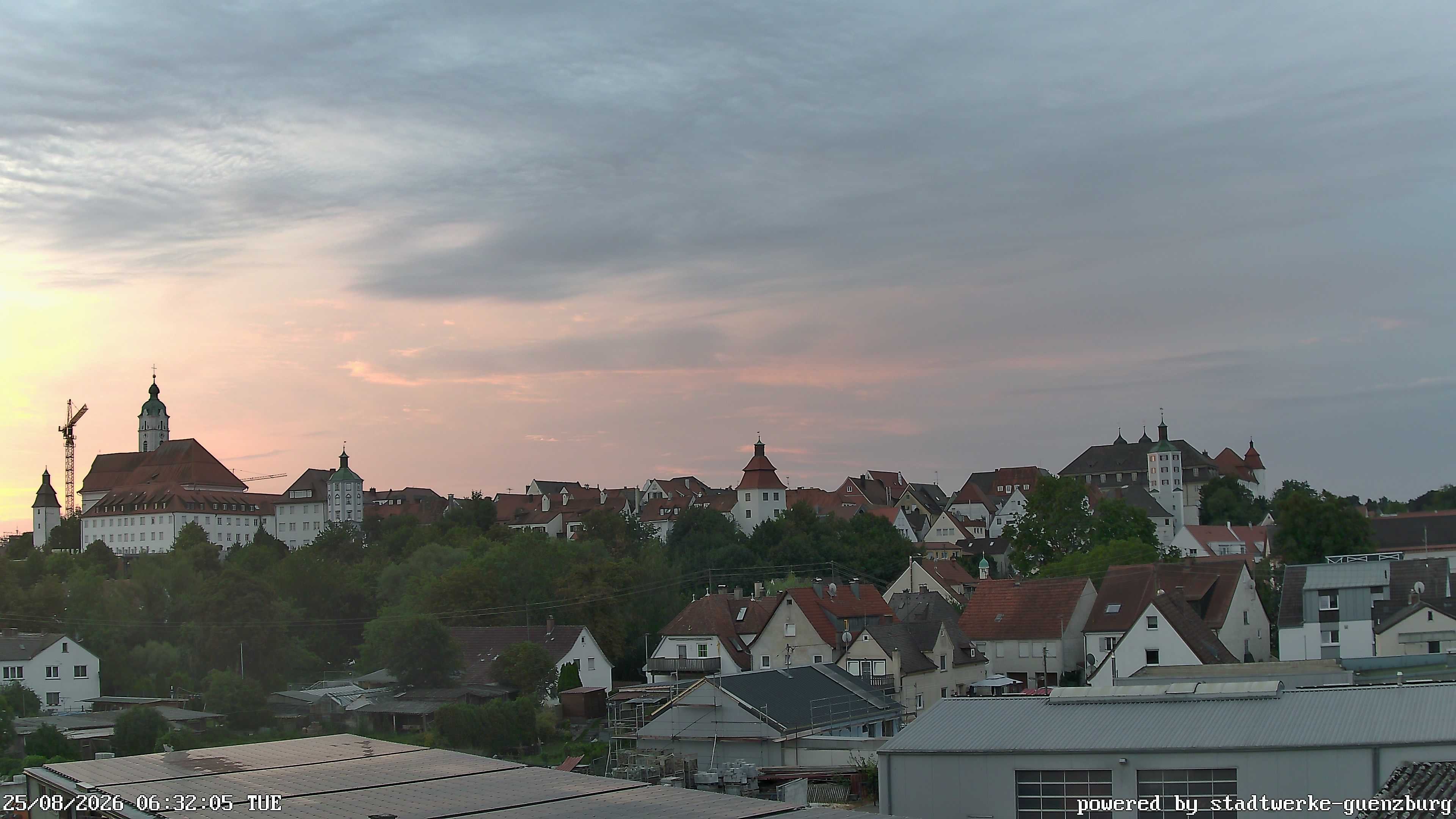 Archiv Foto Webcam Günzburg Altstadt