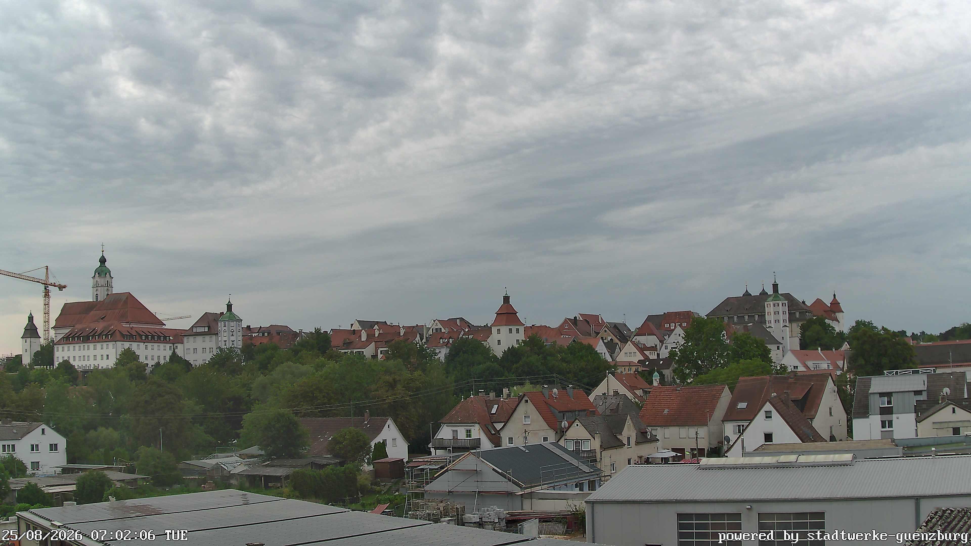 Archiv Foto Webcam Günzburg Altstadt