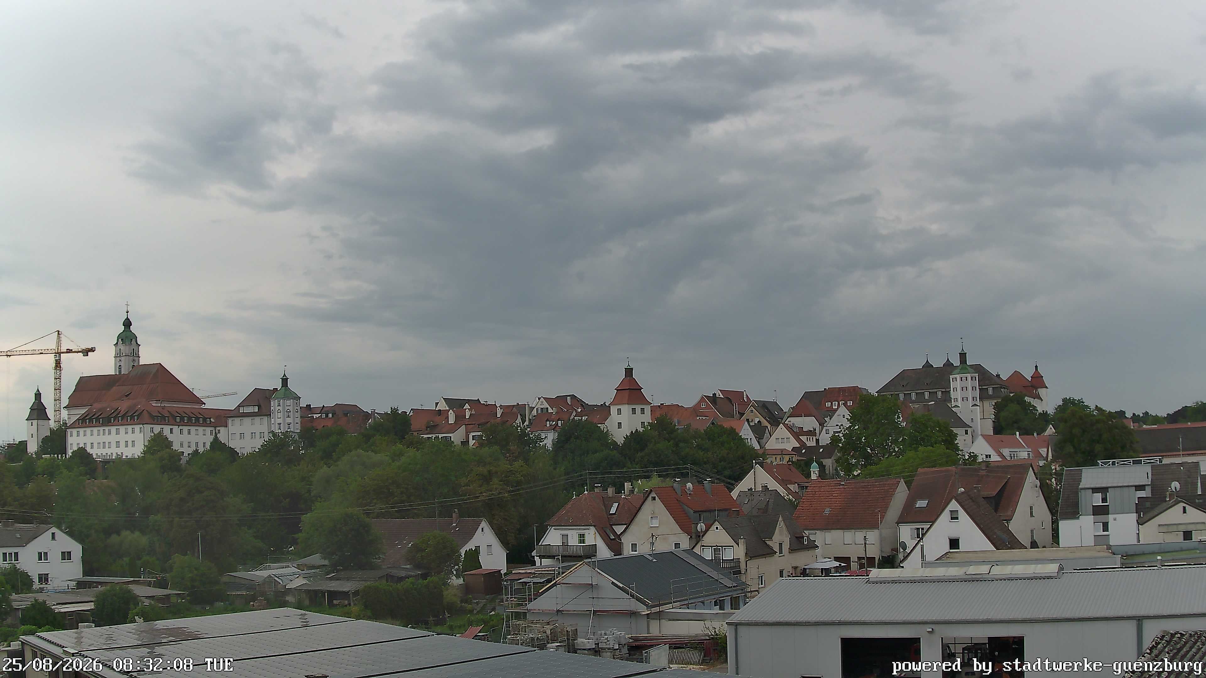 Archiv Foto Webcam Günzburg Altstadt