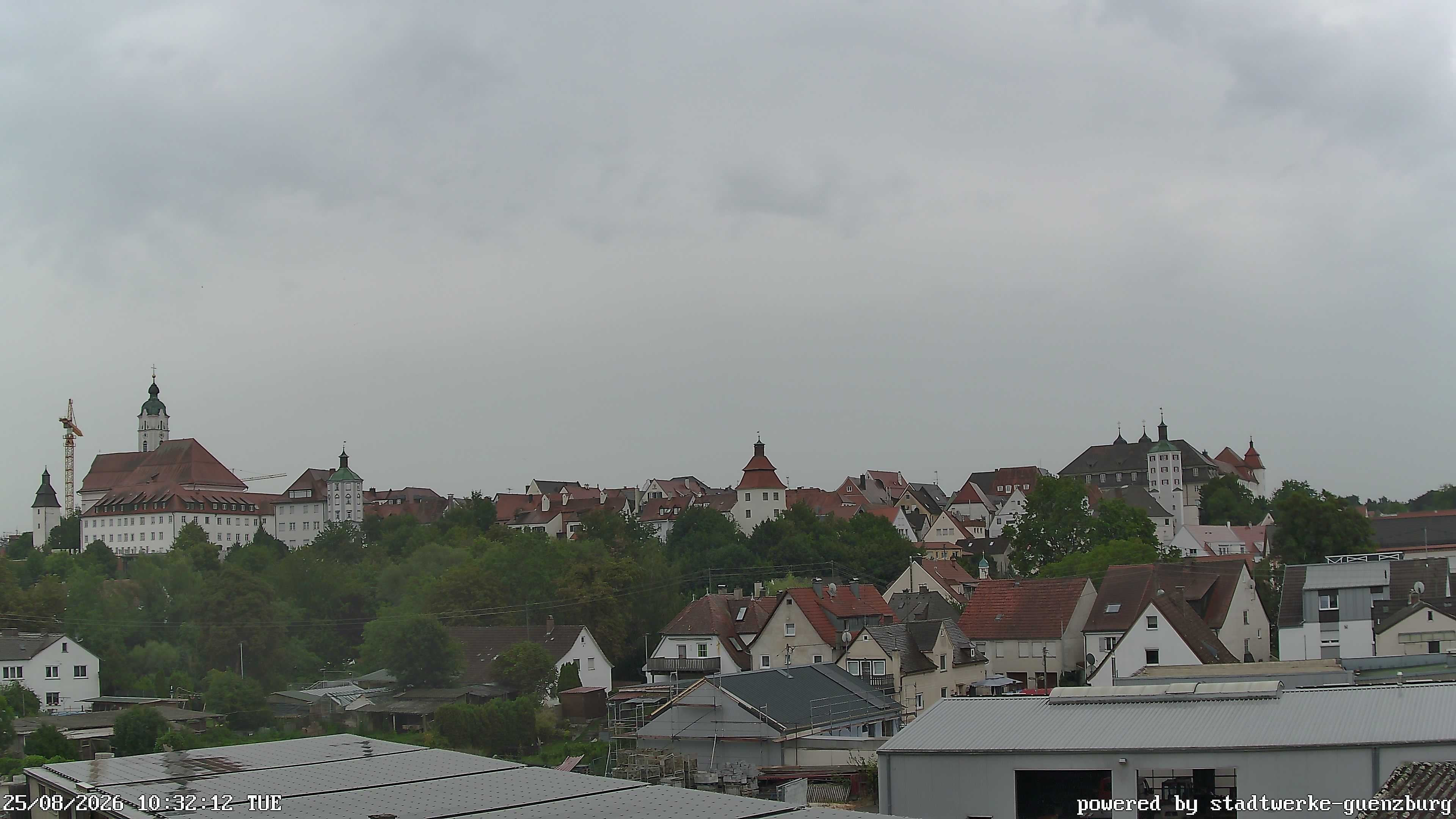Archiv Foto Webcam Günzburg Altstadt