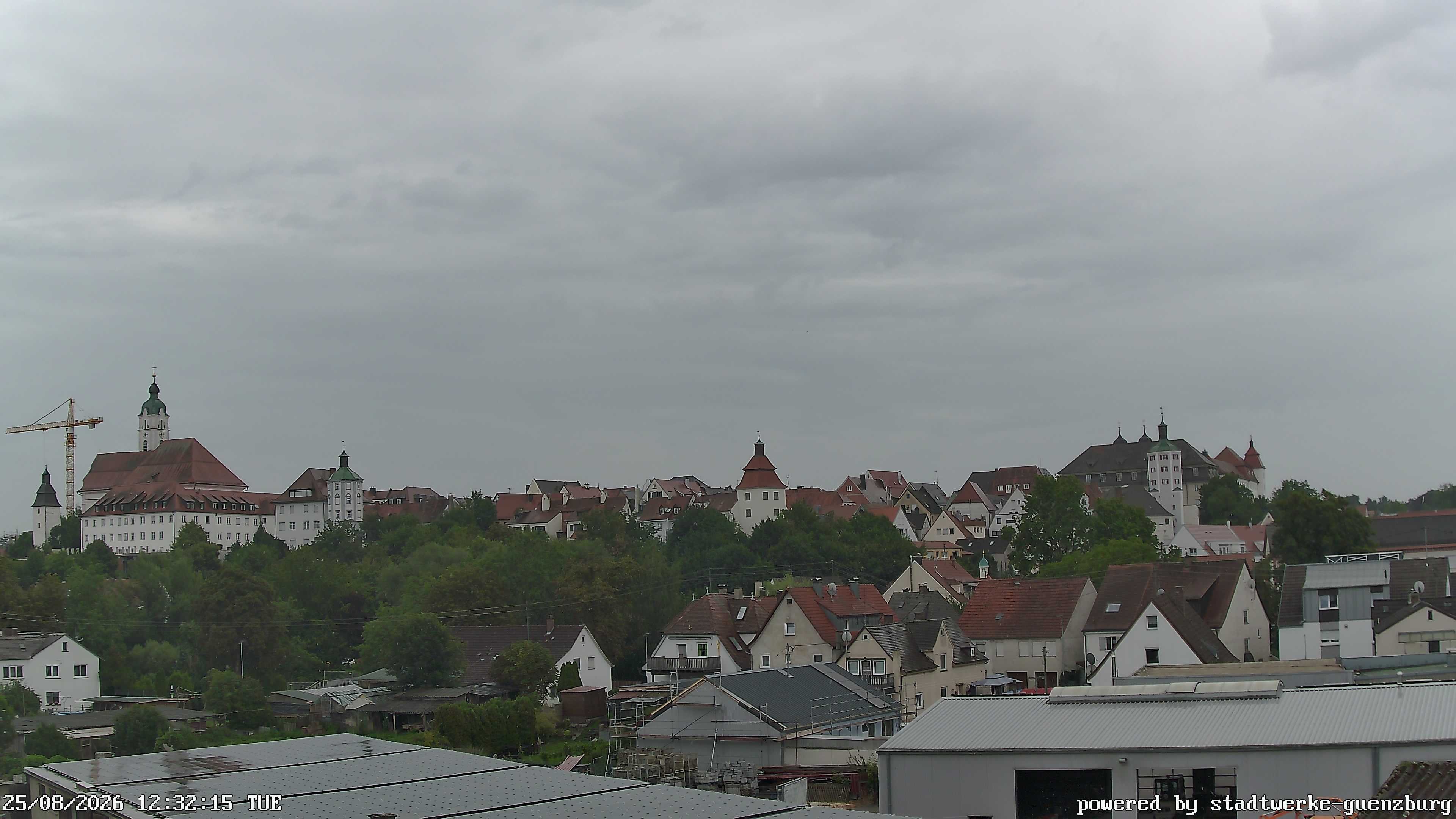 Archiv Foto Webcam Günzburg Altstadt