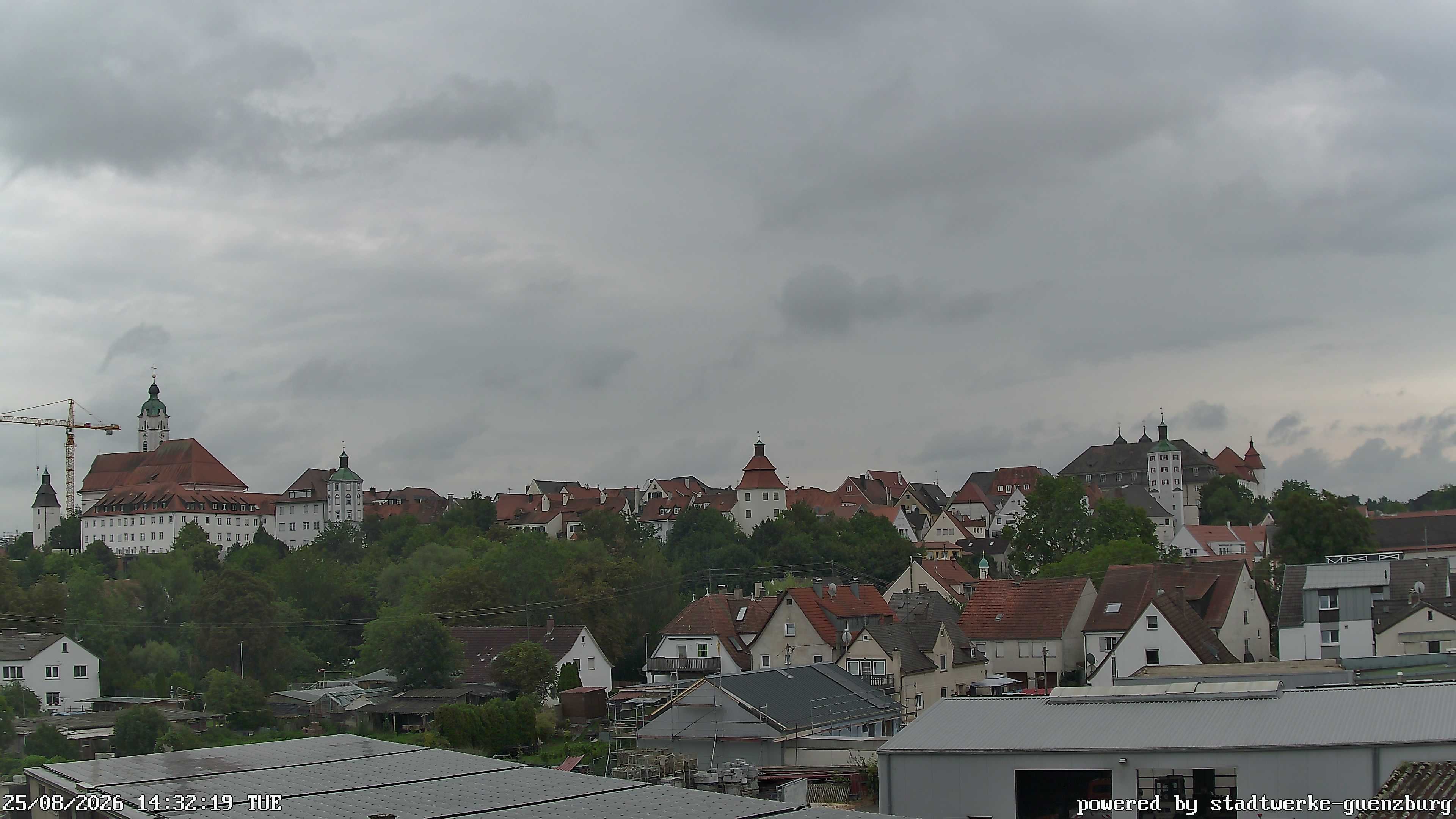 Archiv Foto Webcam Günzburg Altstadt