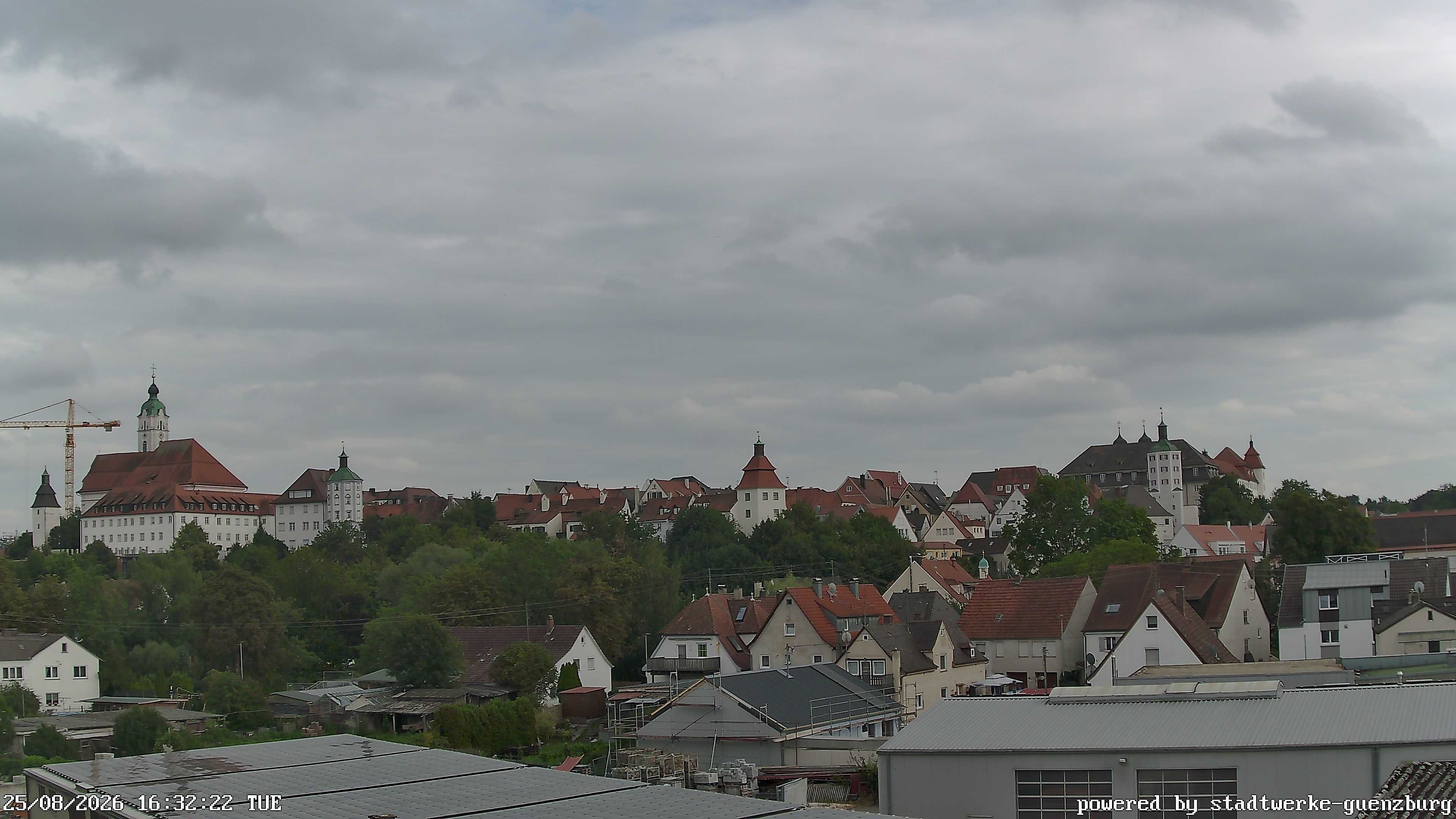 Archiv Foto Webcam Günzburg Altstadt