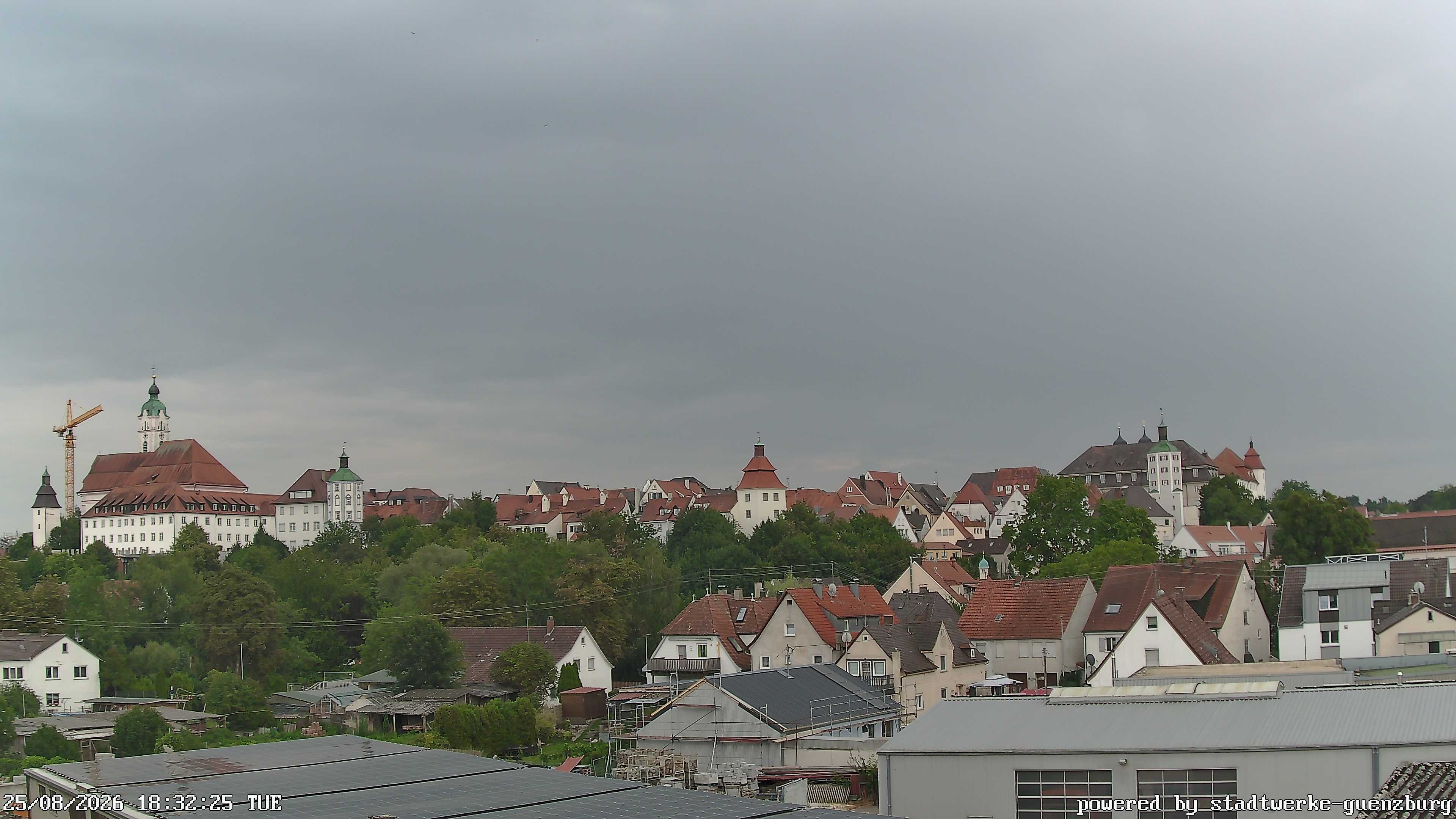 Archiv Foto Webcam Günzburg Altstadt