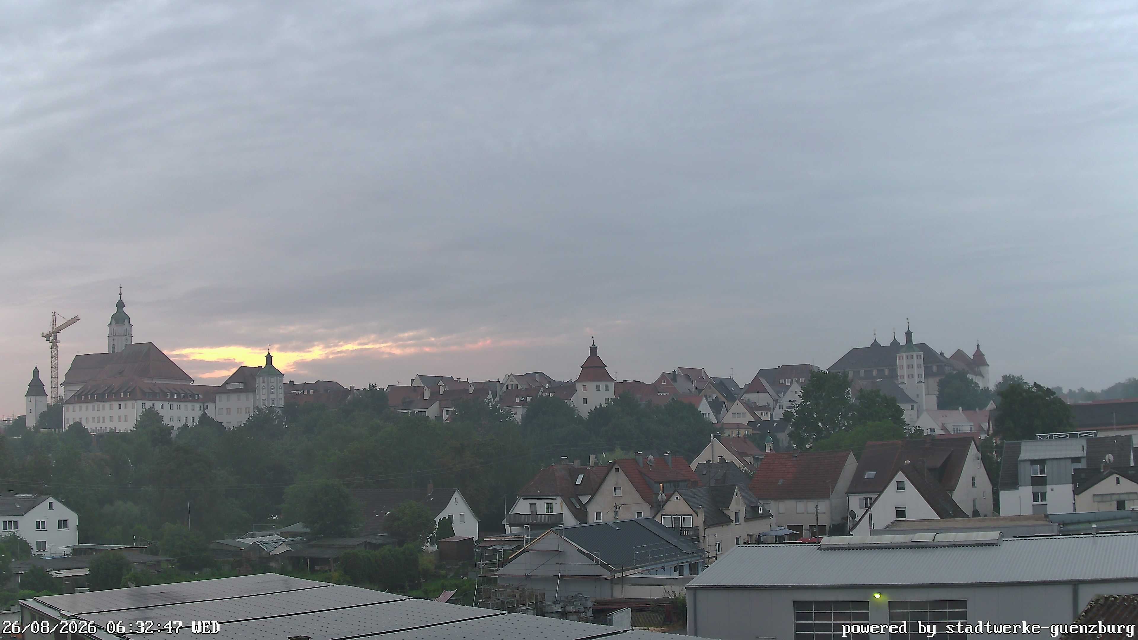 Archiv Foto Webcam Günzburg Altstadt
