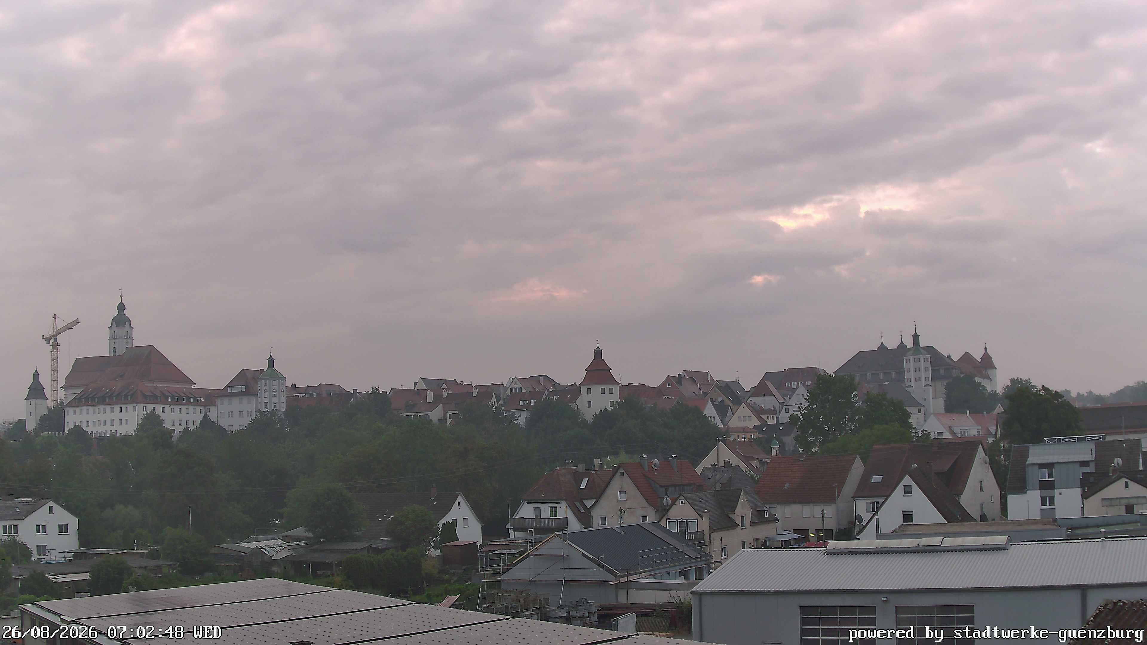 Archiv Foto Webcam Günzburg Altstadt