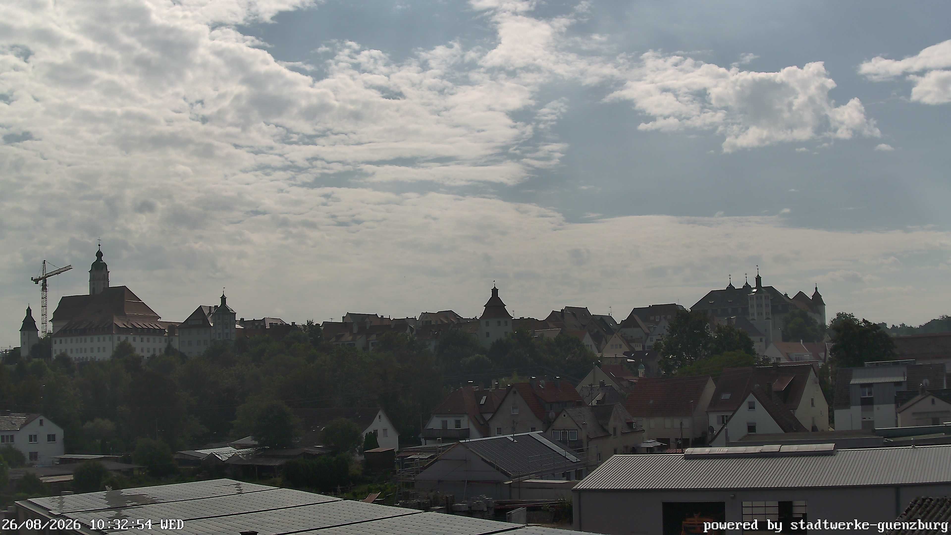 Archiv Foto Webcam Günzburg Altstadt