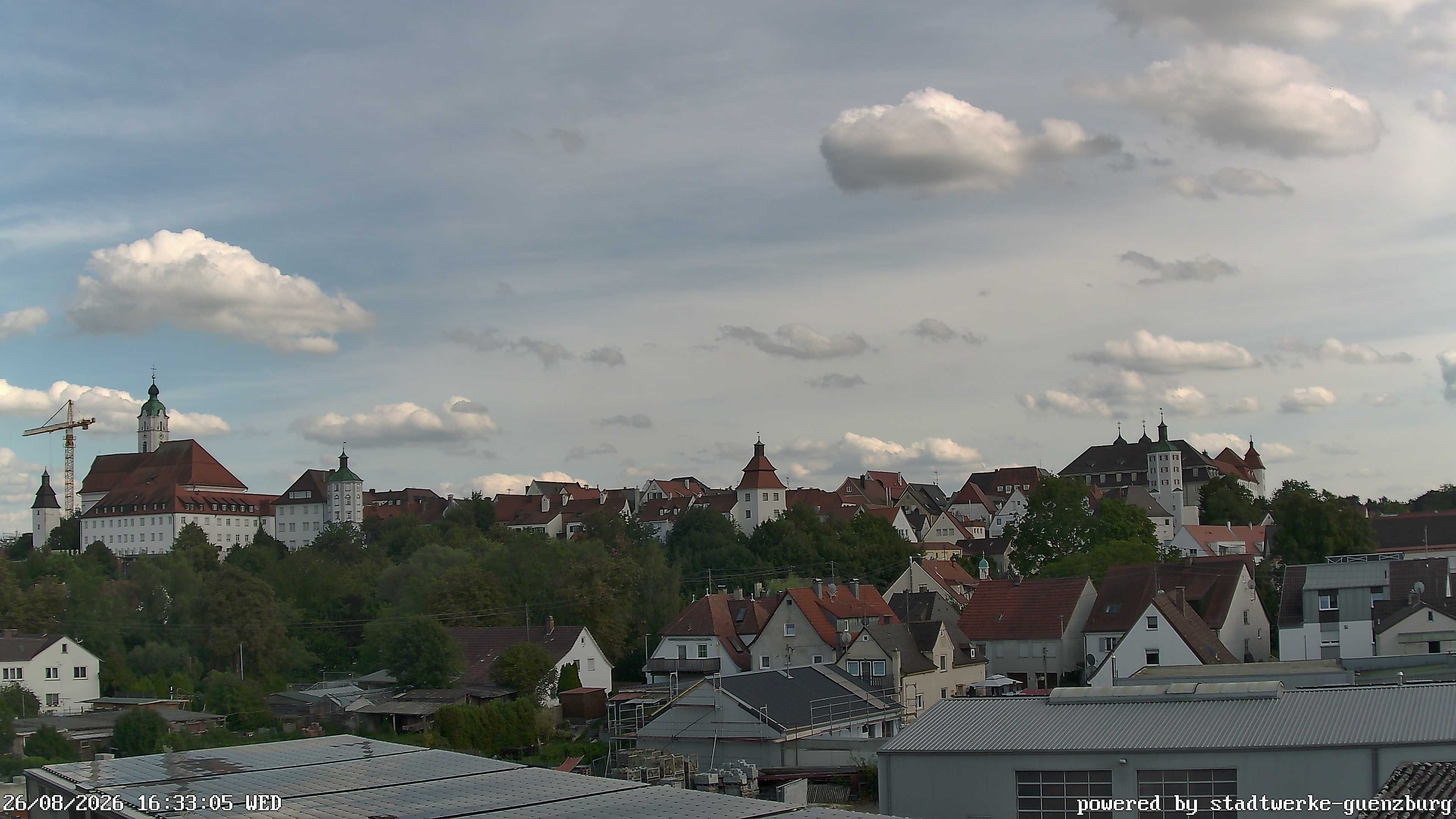 Archiv Foto Webcam Günzburg Altstadt