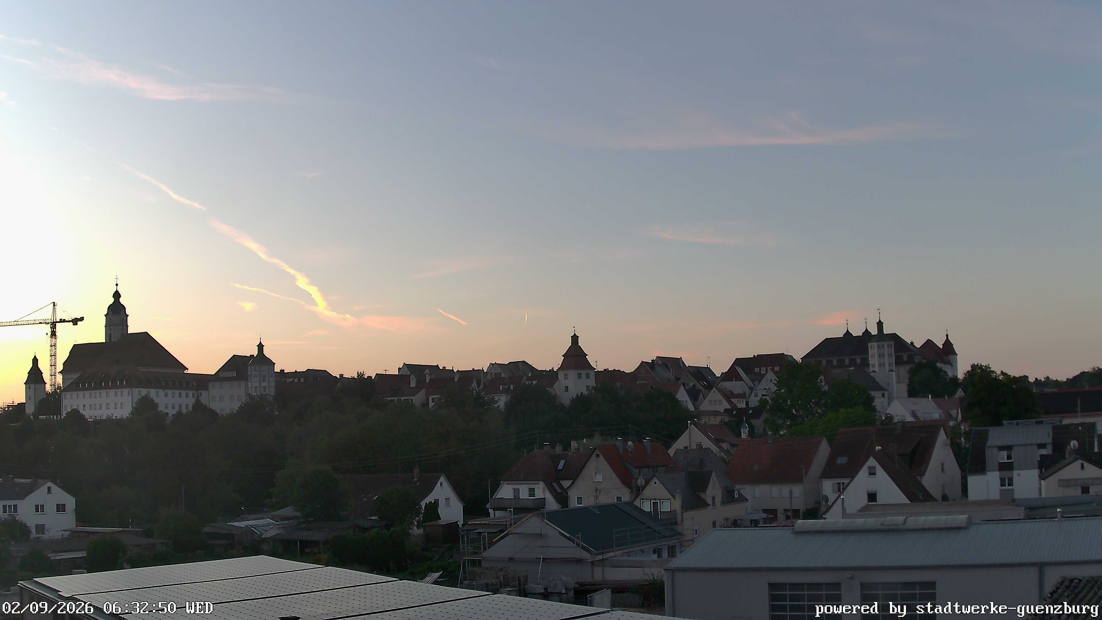 Archiv Foto Webcam Günzburg Altstadt