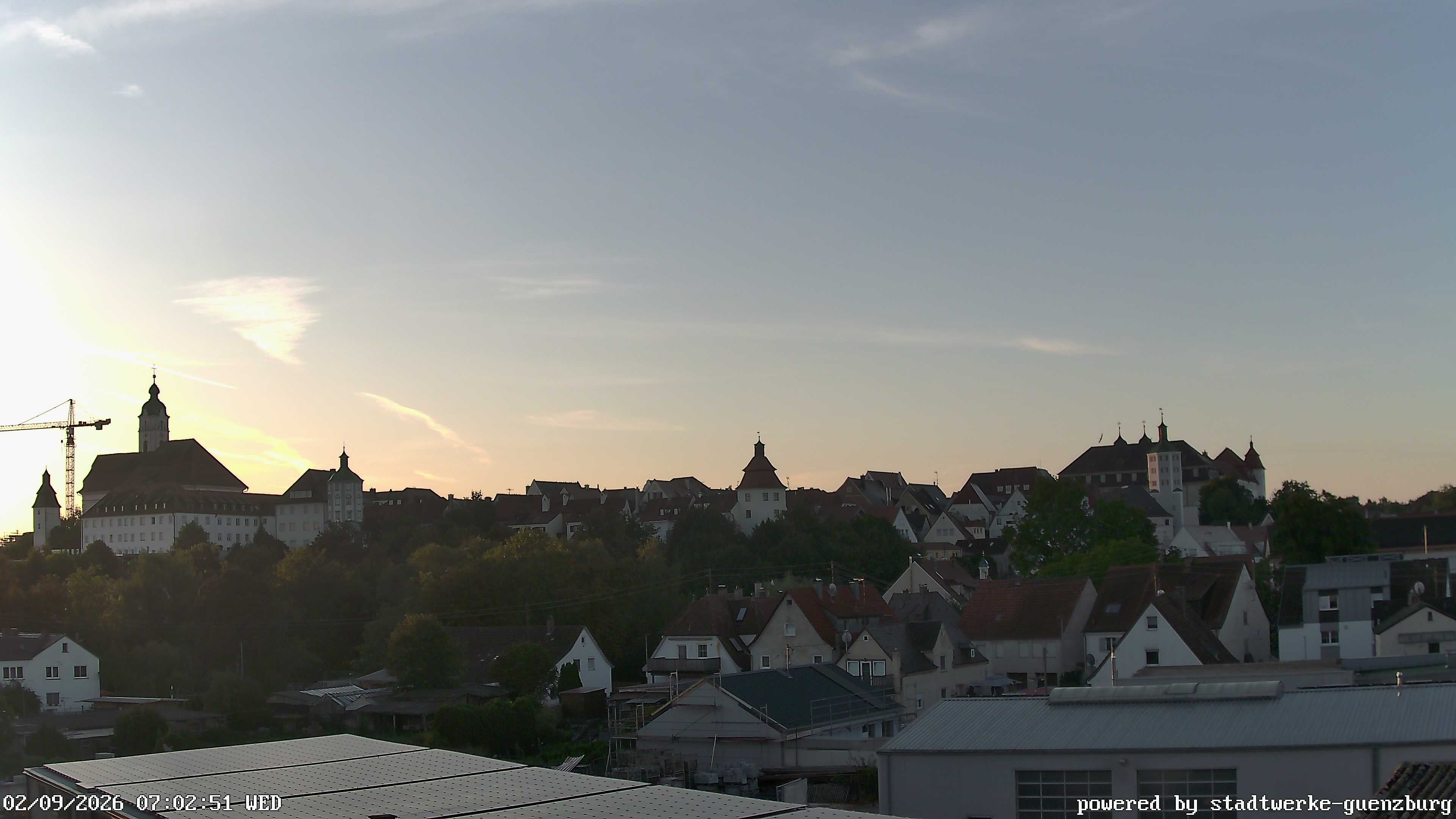 Archiv Foto Webcam Günzburg Altstadt