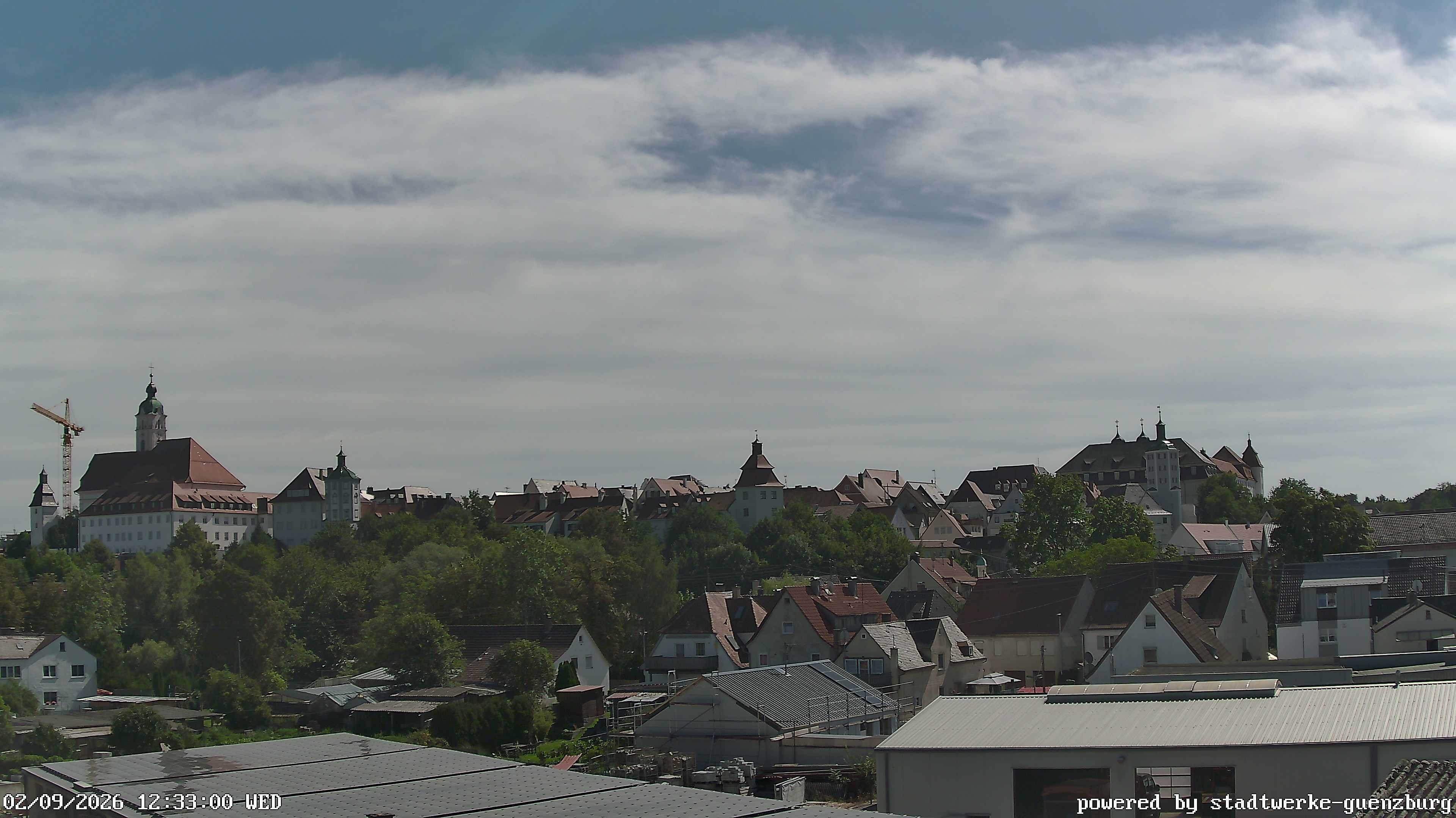 Archiv Foto Webcam Günzburg Altstadt