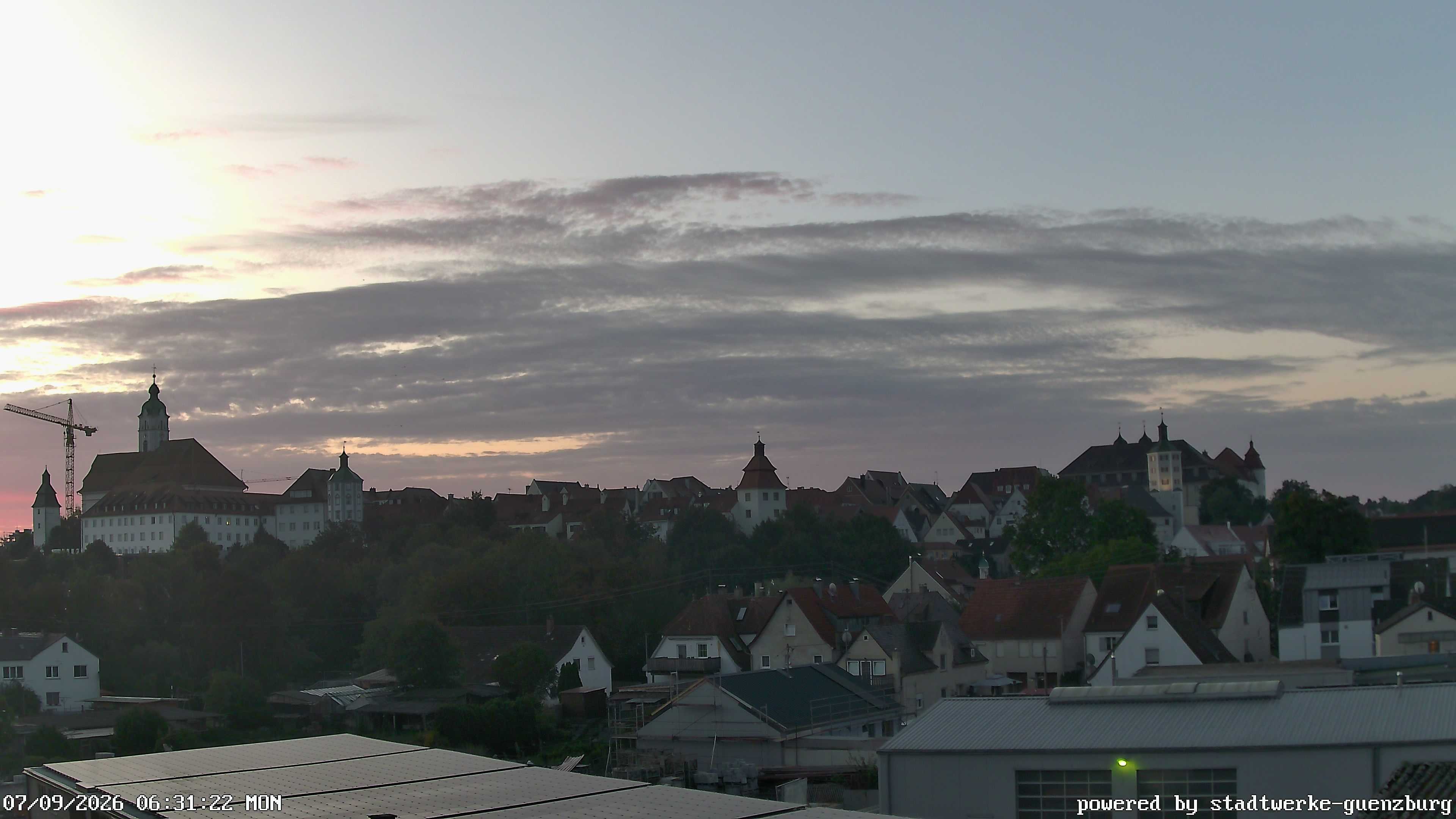 Archiv Foto Webcam Günzburg Altstadt