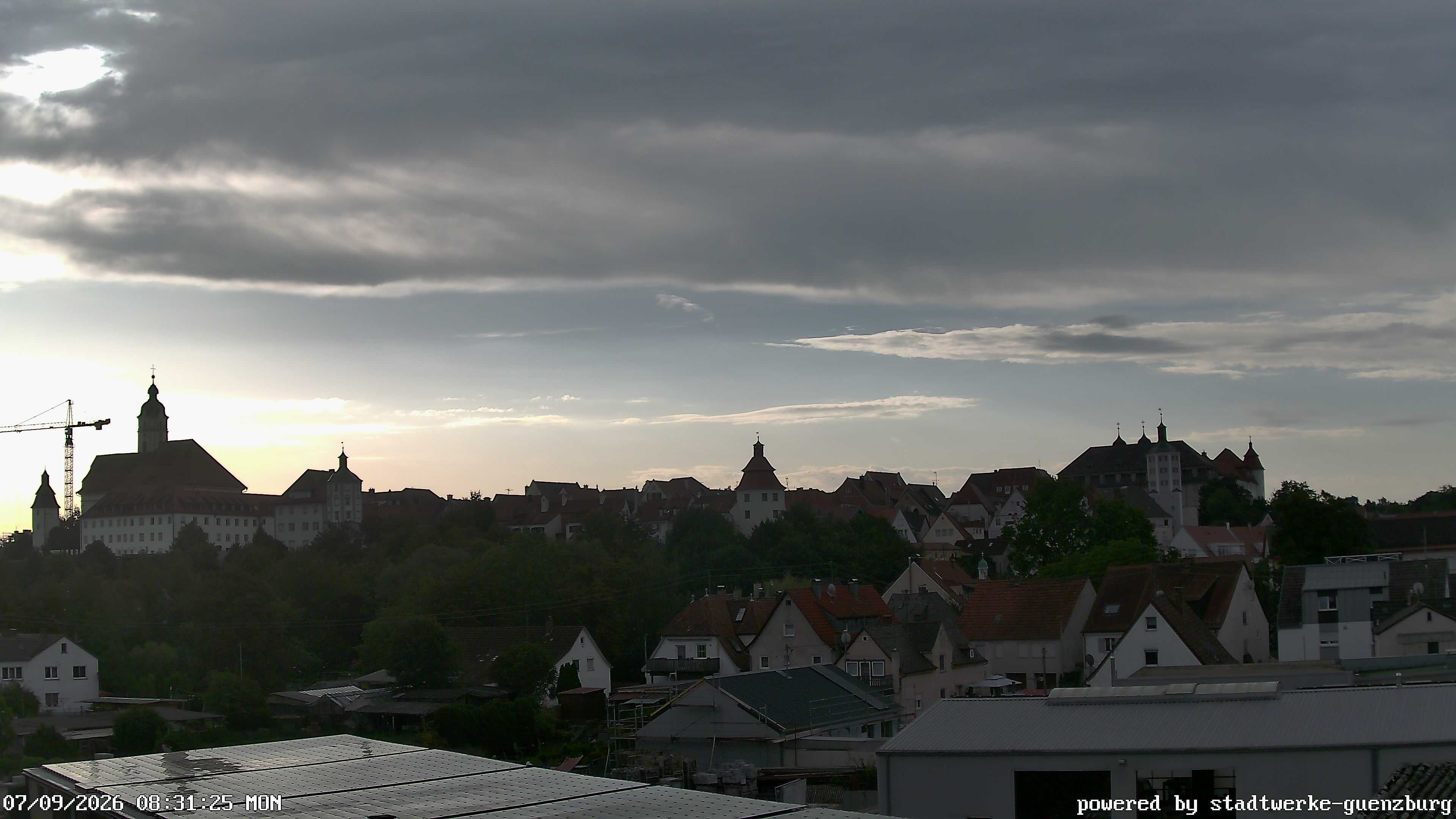 Archiv Foto Webcam Günzburg Altstadt
