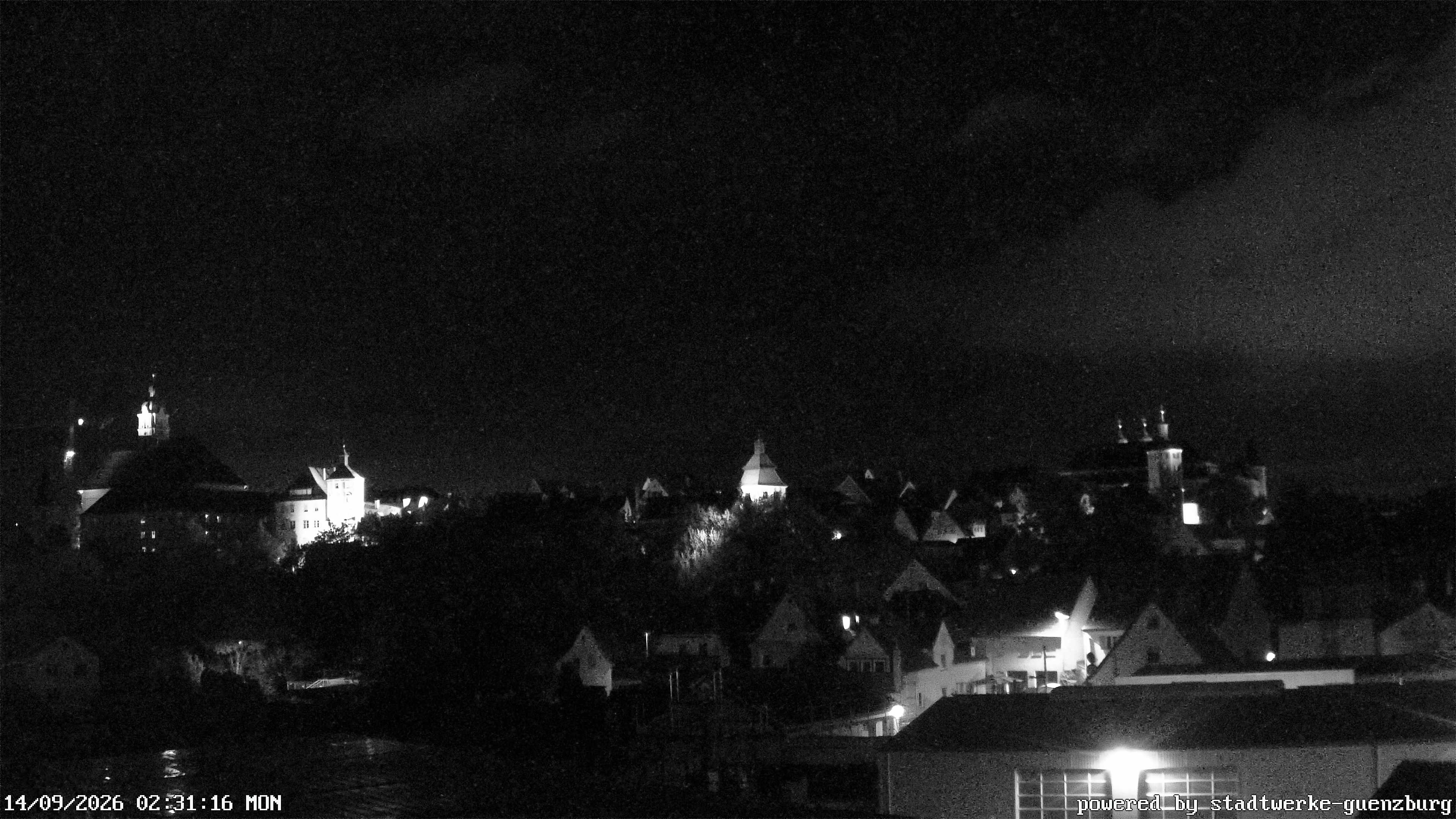 Archiv Foto Webcam Günzburg Altstadt