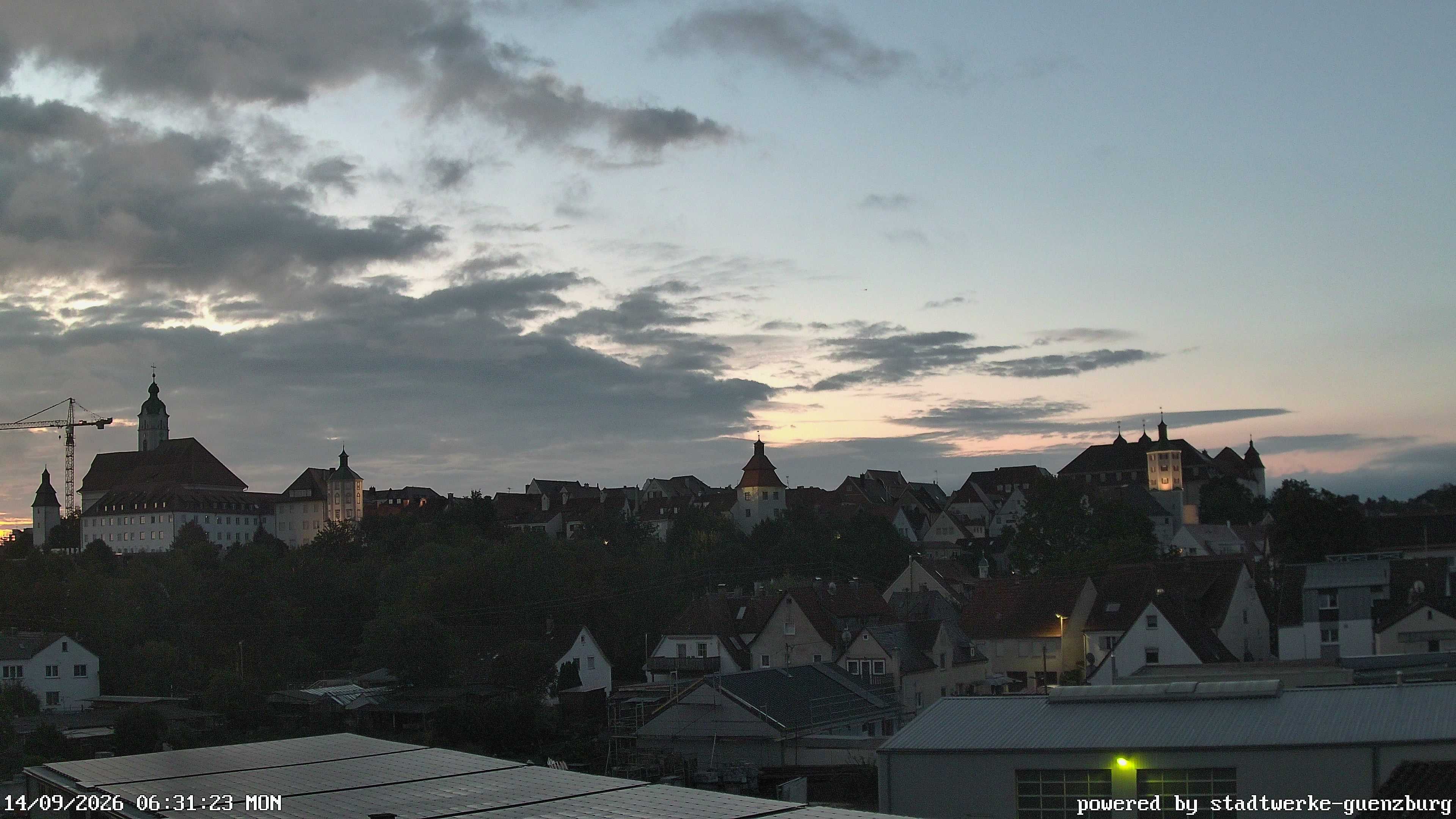 Archiv Foto Webcam Günzburg Altstadt