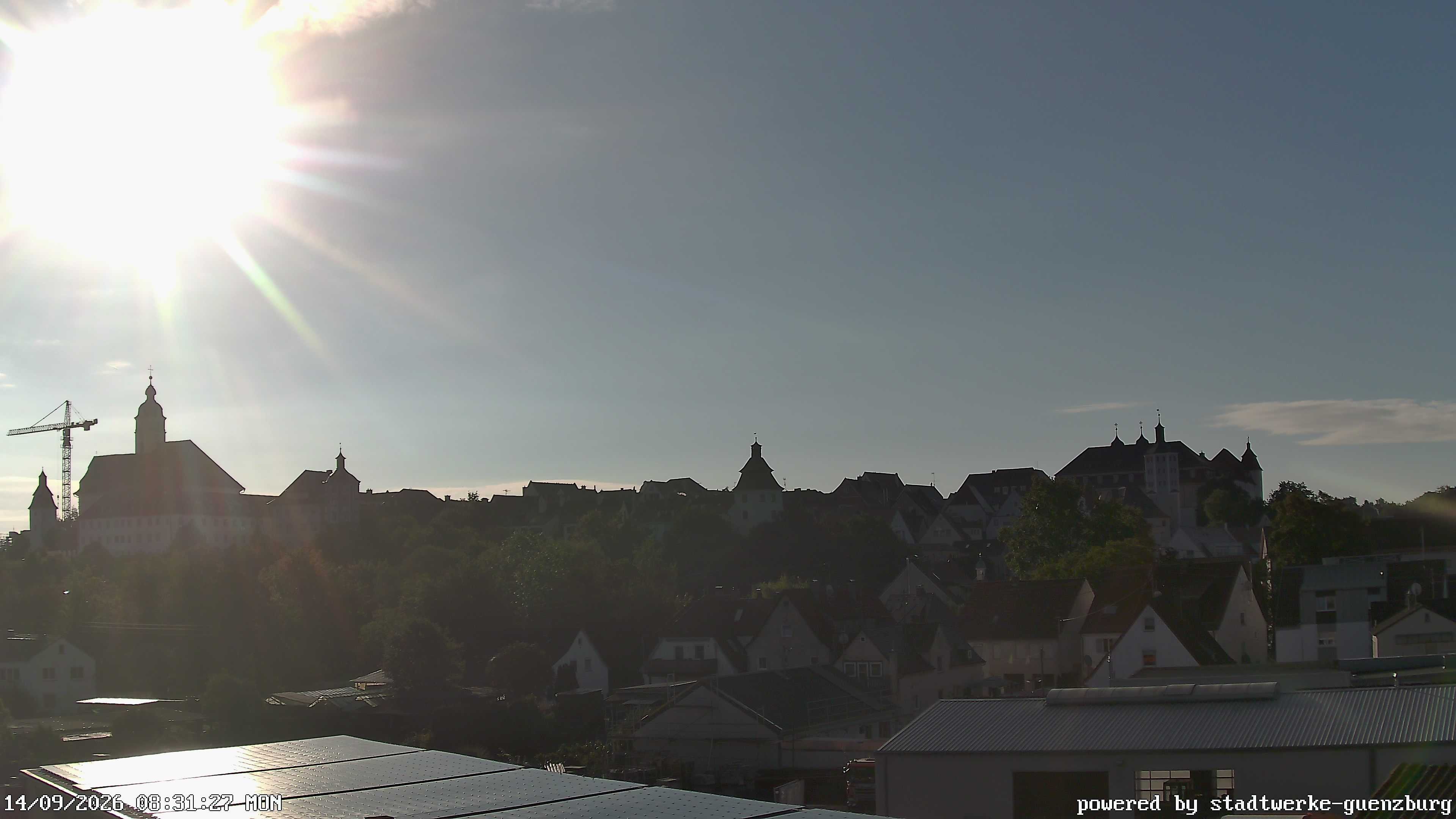 Archiv Foto Webcam Günzburg Altstadt