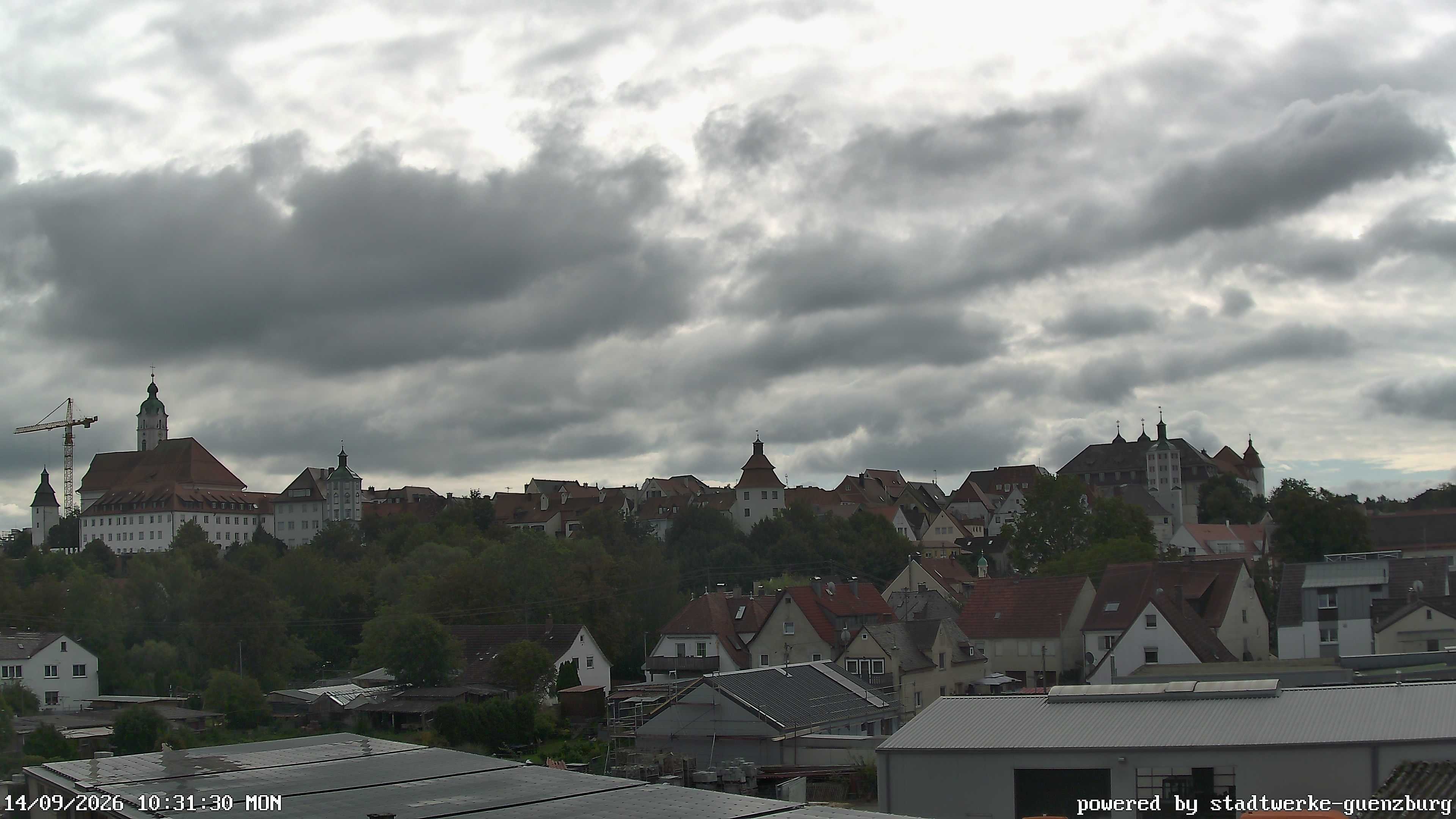 Archiv Foto Webcam Günzburg Altstadt
