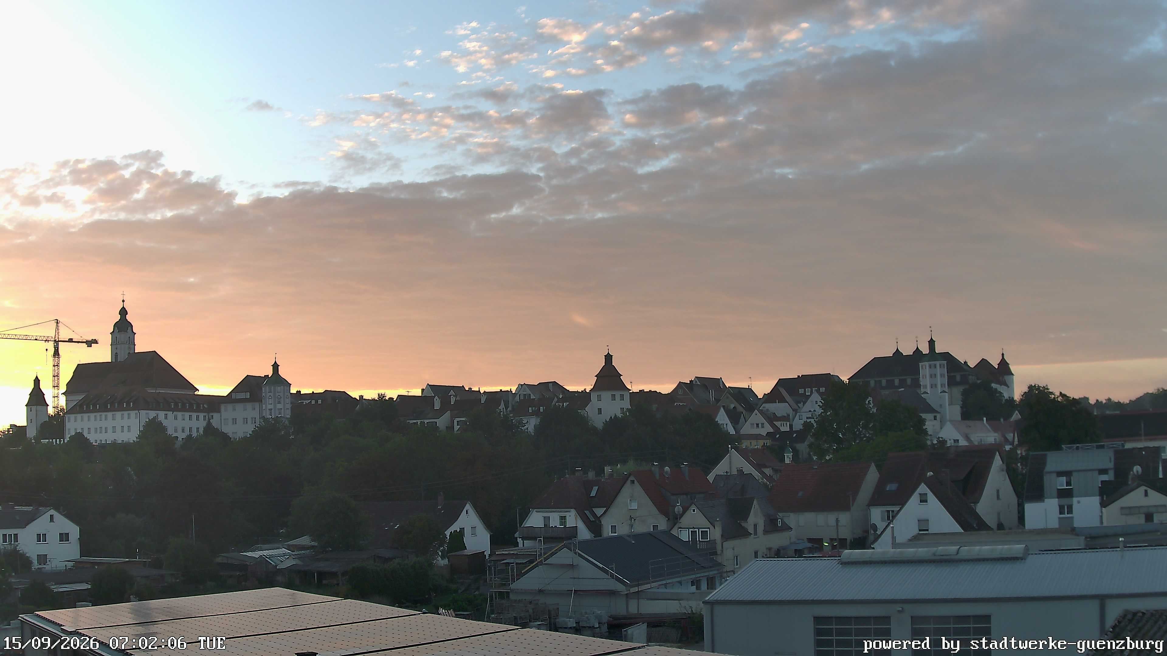 Archiv Foto Webcam Günzburg Altstadt