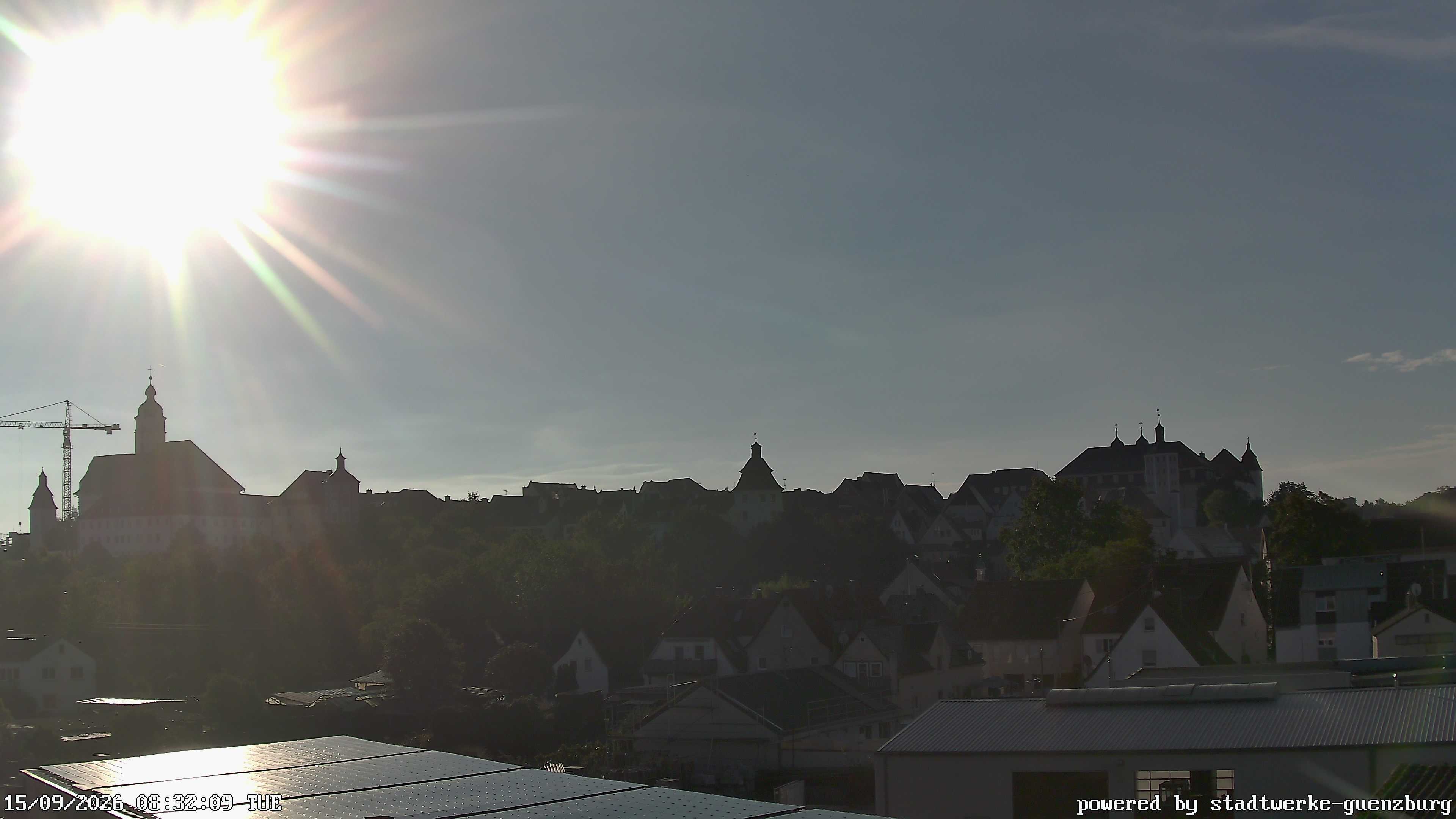 Archiv Foto Webcam Günzburg Altstadt