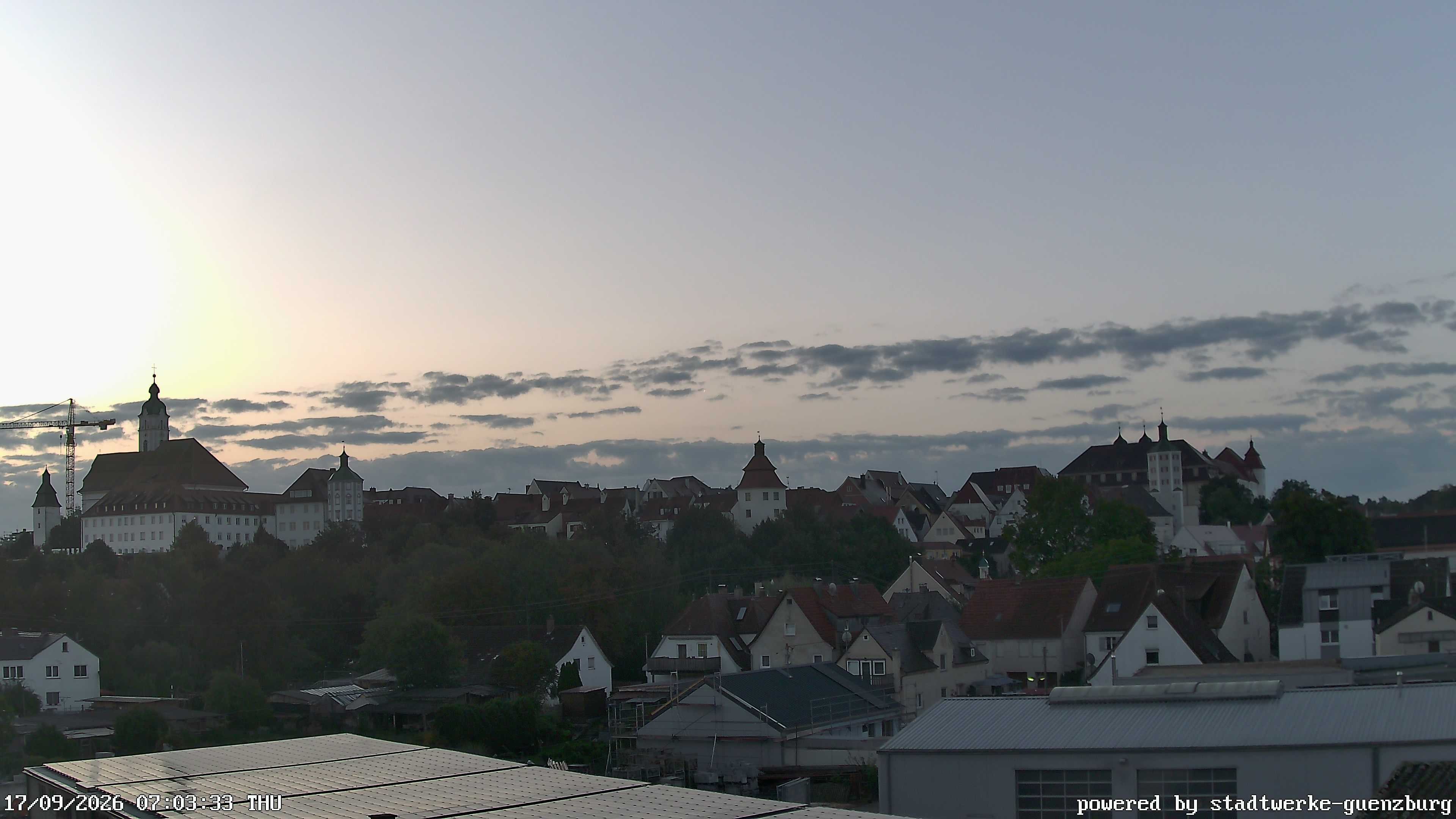 Archiv Foto Webcam Günzburg Altstadt
