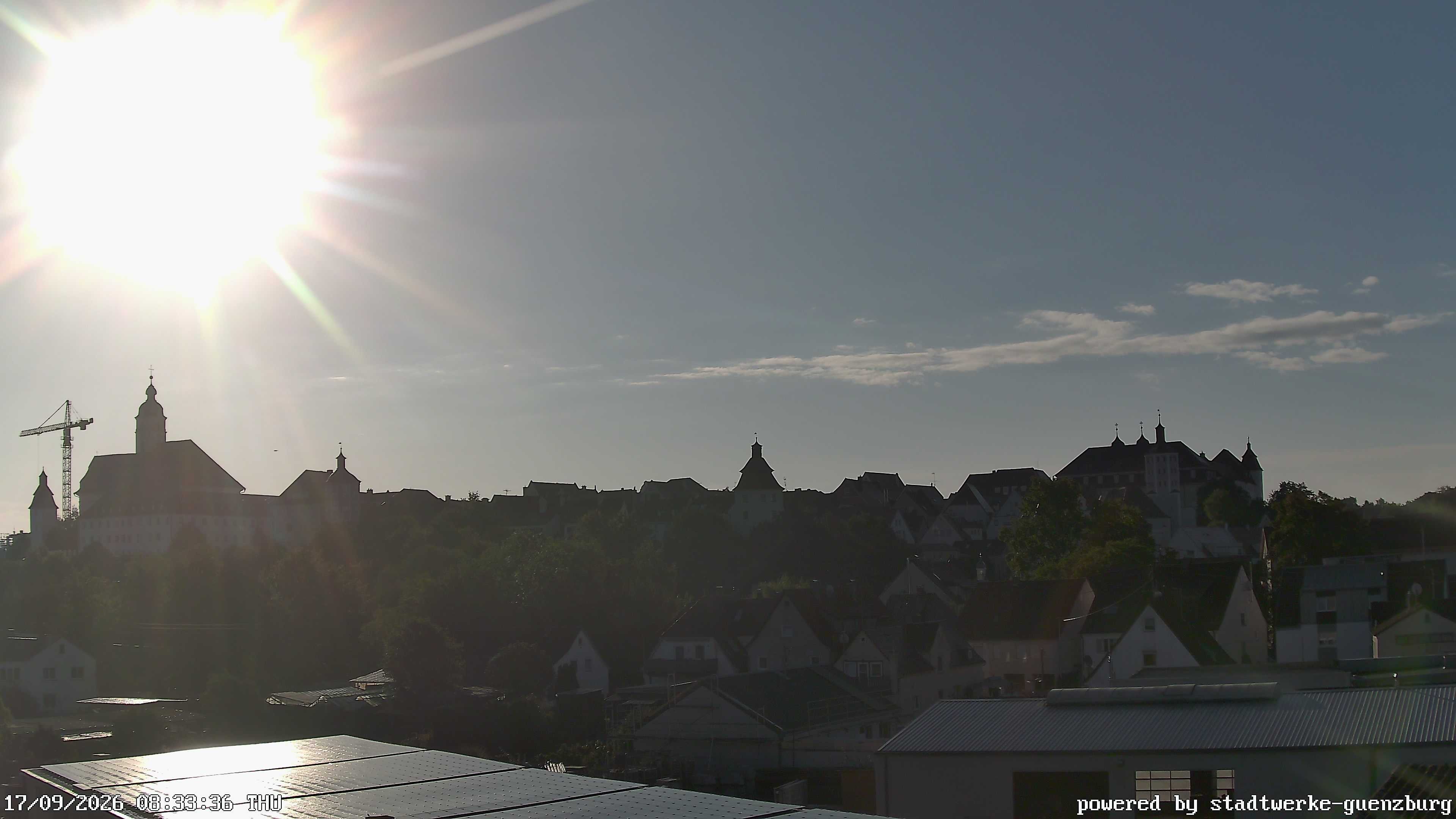 Archiv Foto Webcam Günzburg Altstadt