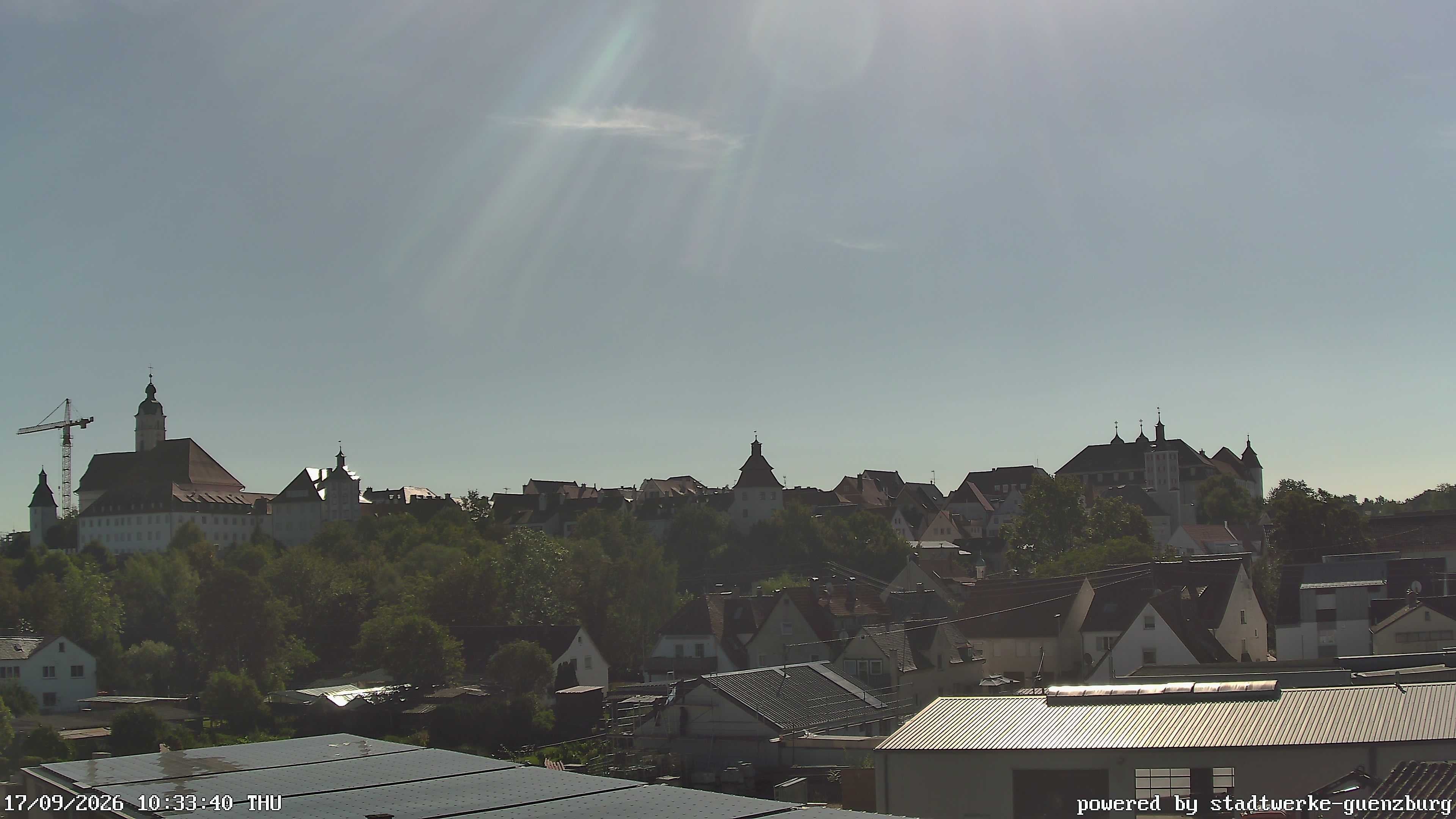 Archiv Foto Webcam Günzburg Altstadt