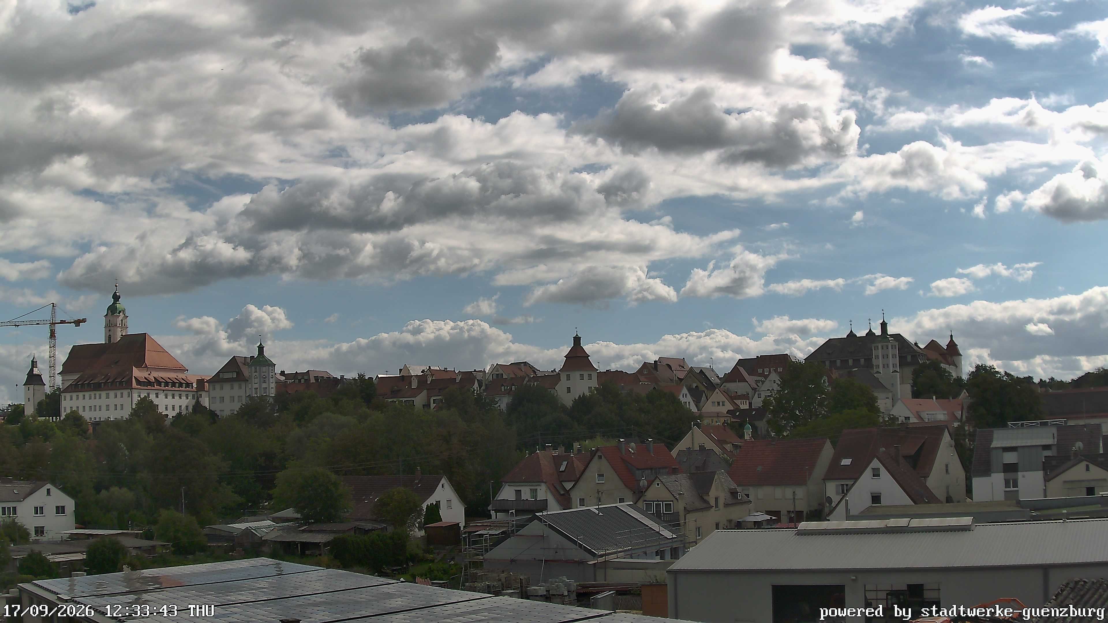 Archiv Foto Webcam Günzburg Altstadt