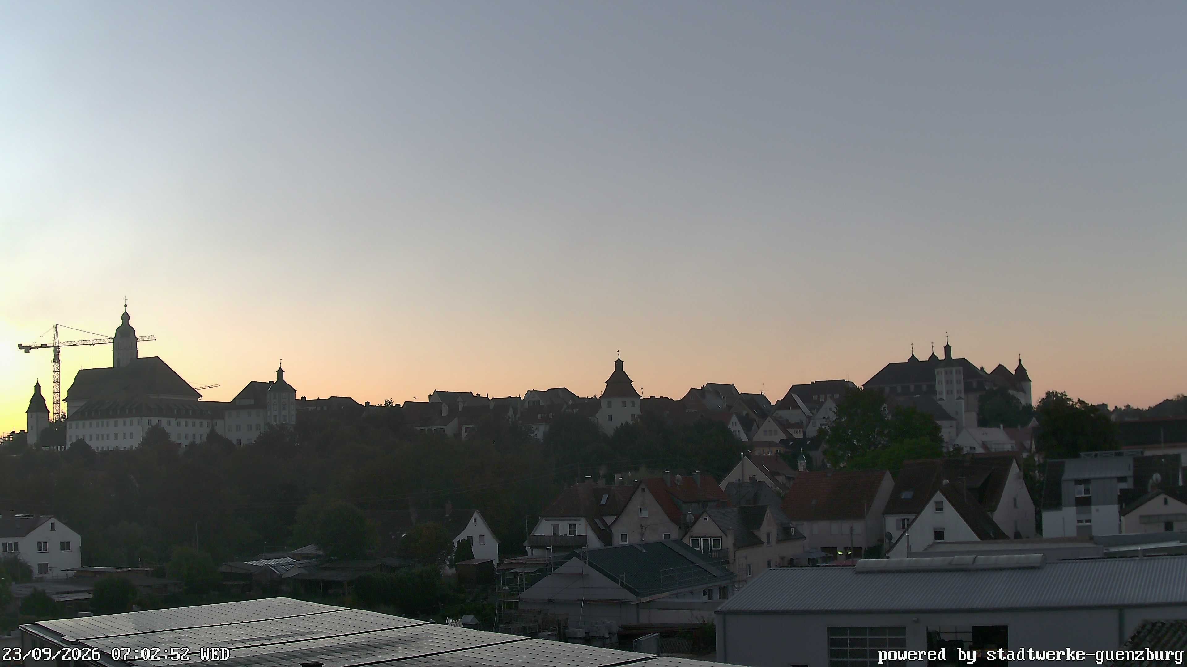 Archiv Foto Webcam Günzburg Altstadt