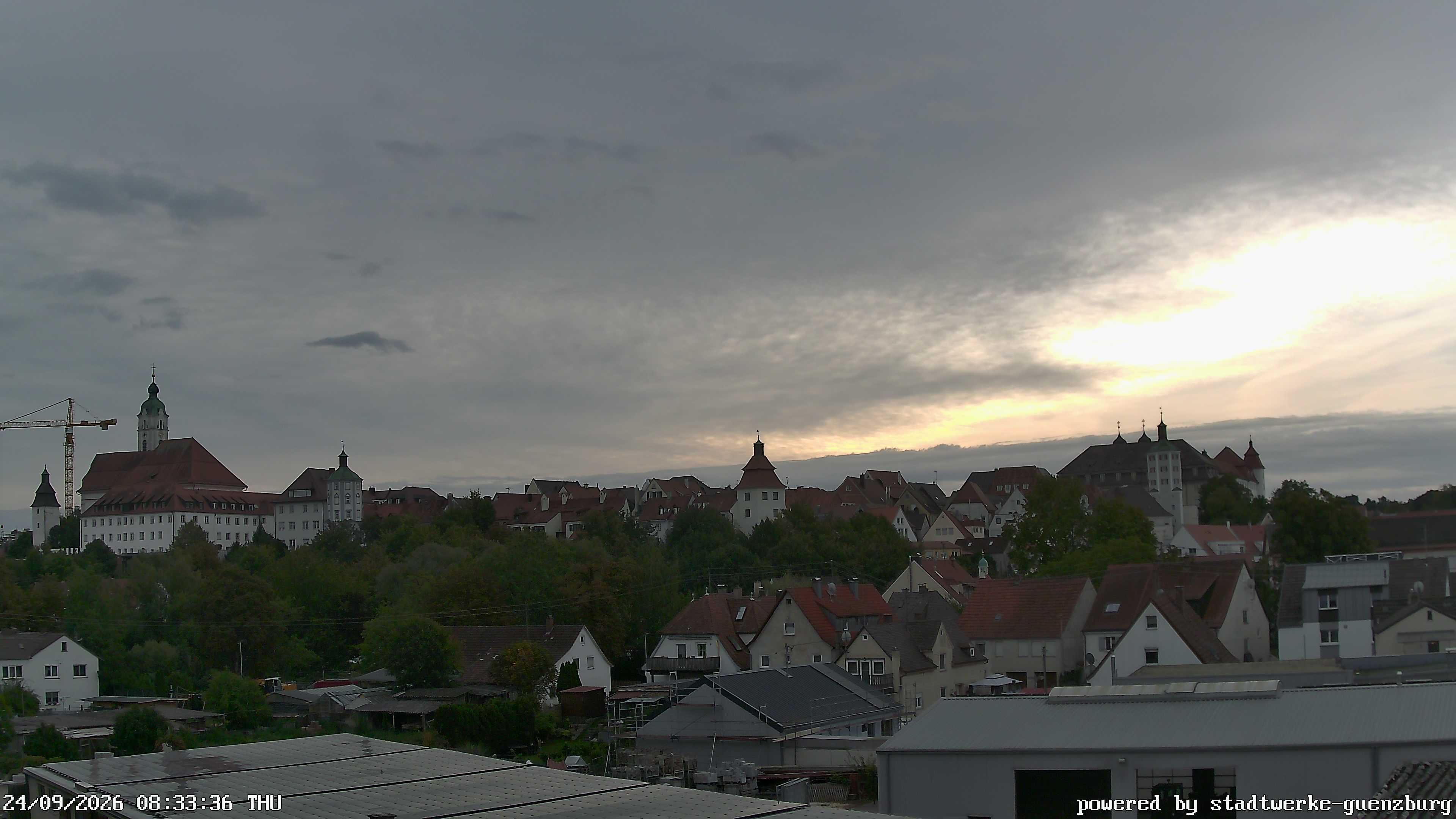 Archived image Webcam Historic City Günzburg