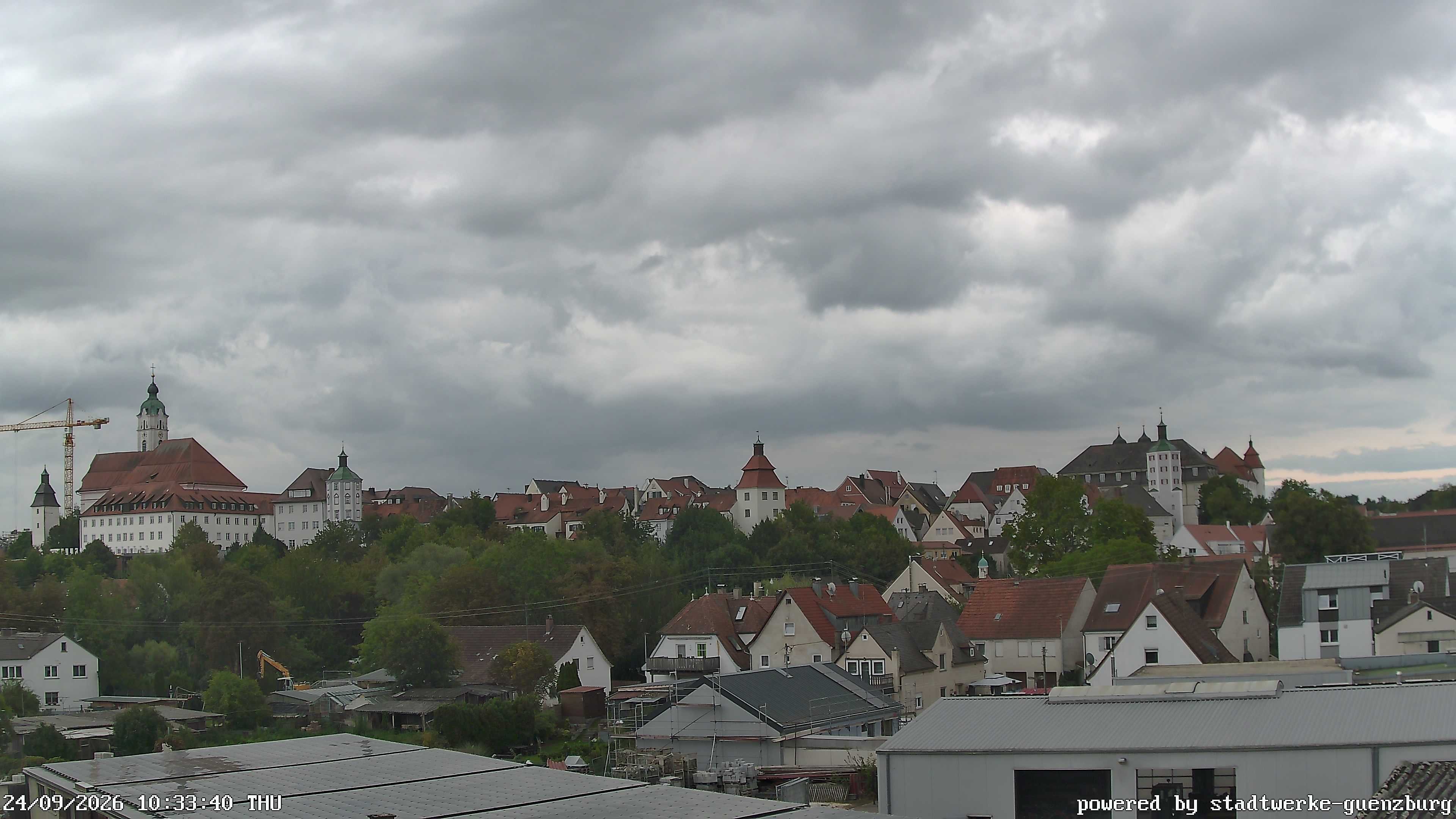 Archived image Webcam Historic City Günzburg