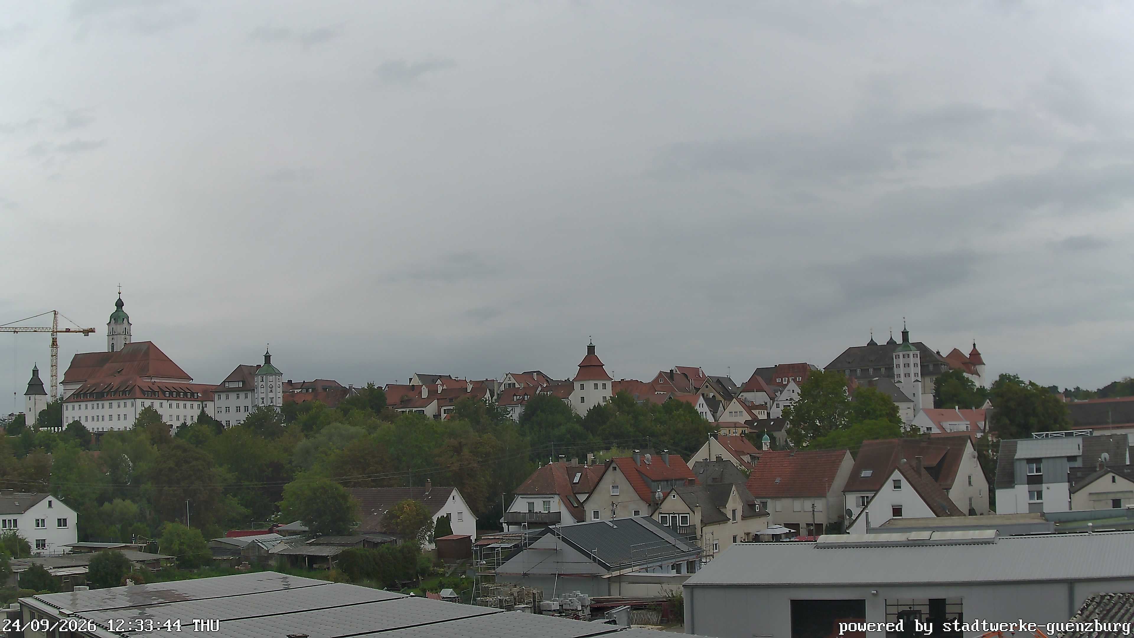 Archived image Webcam Historic City Günzburg
