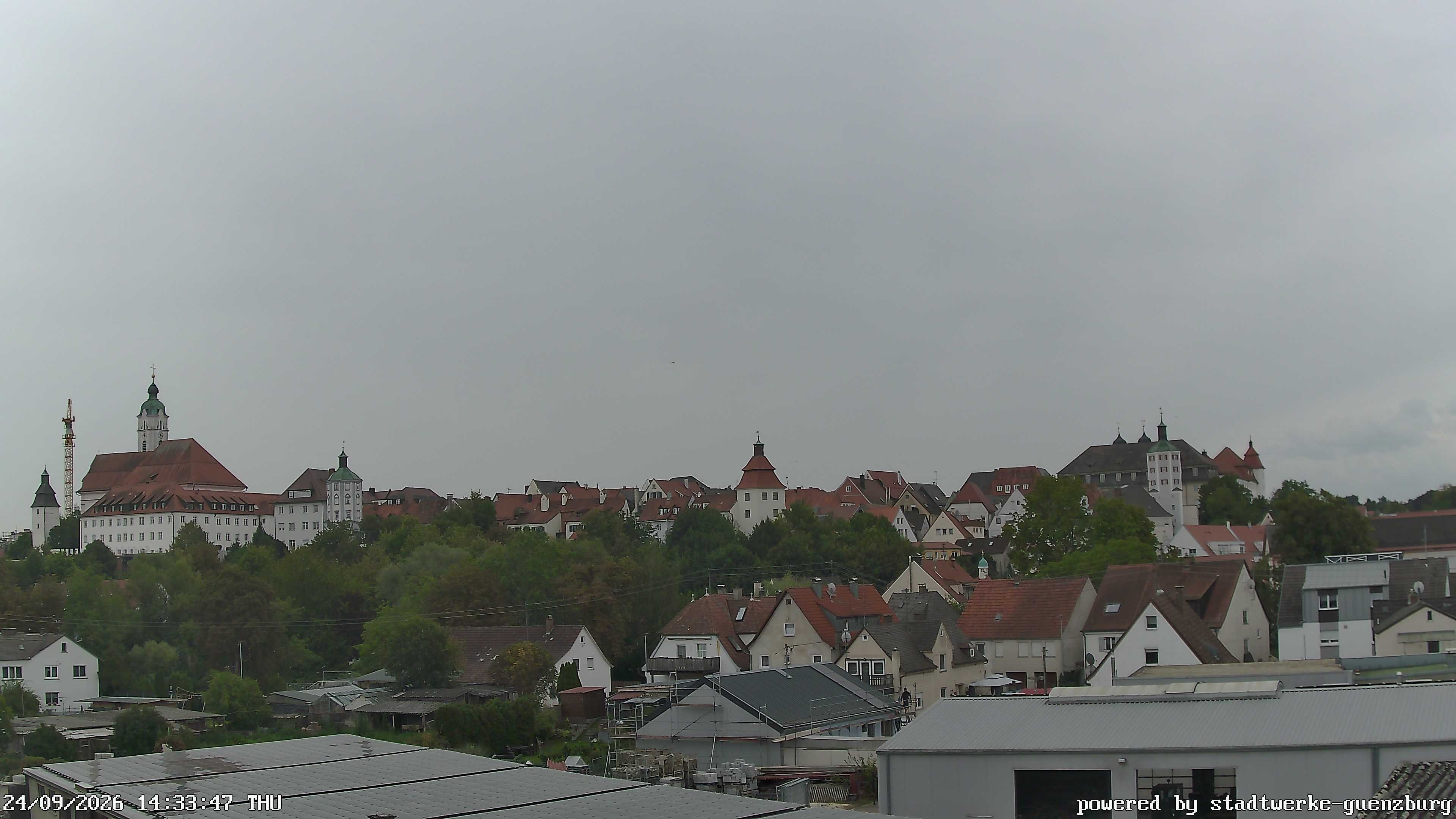 Archived image Webcam Historic City Günzburg