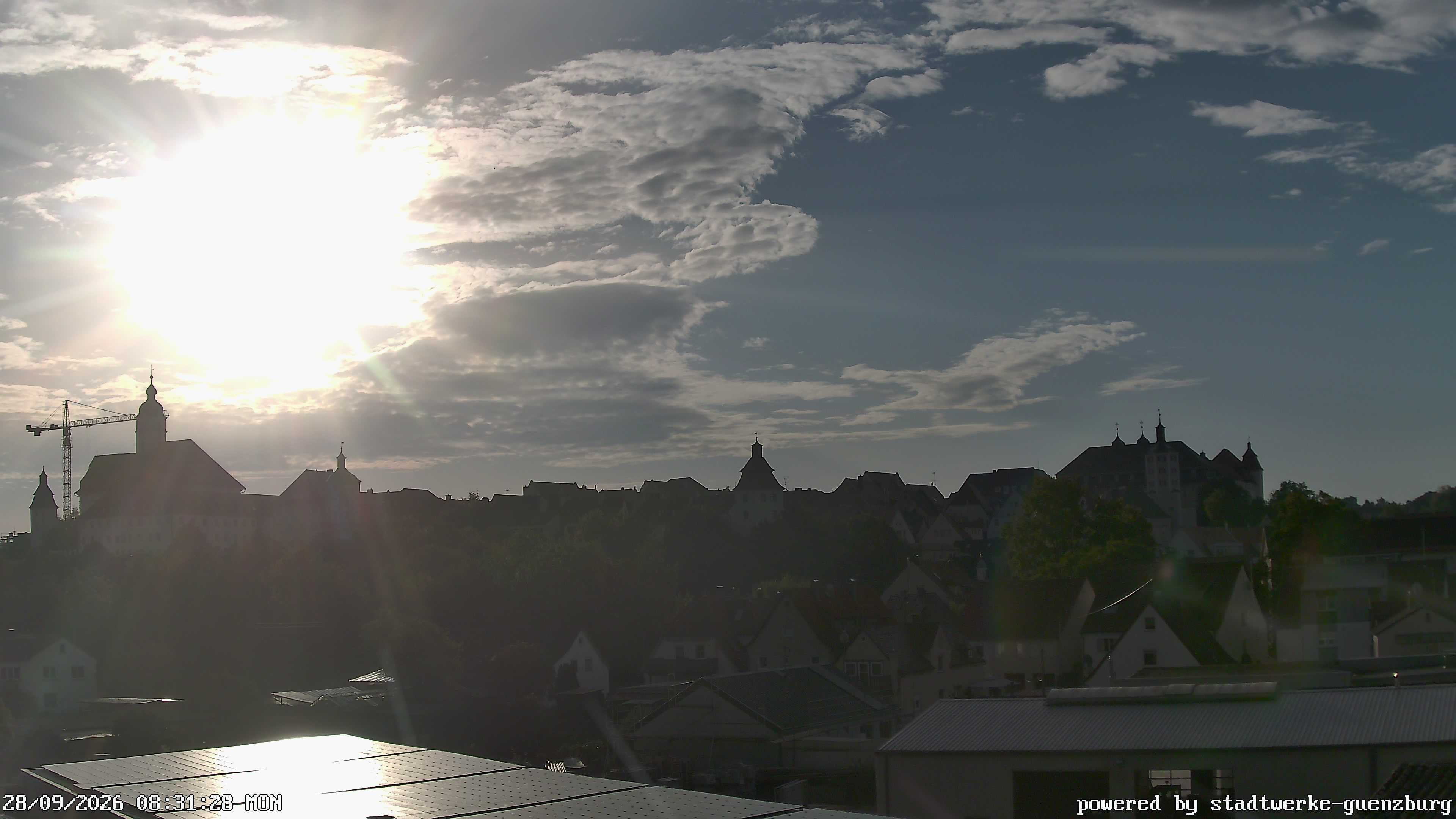 Archiv Foto Webcam Günzburg Altstadt