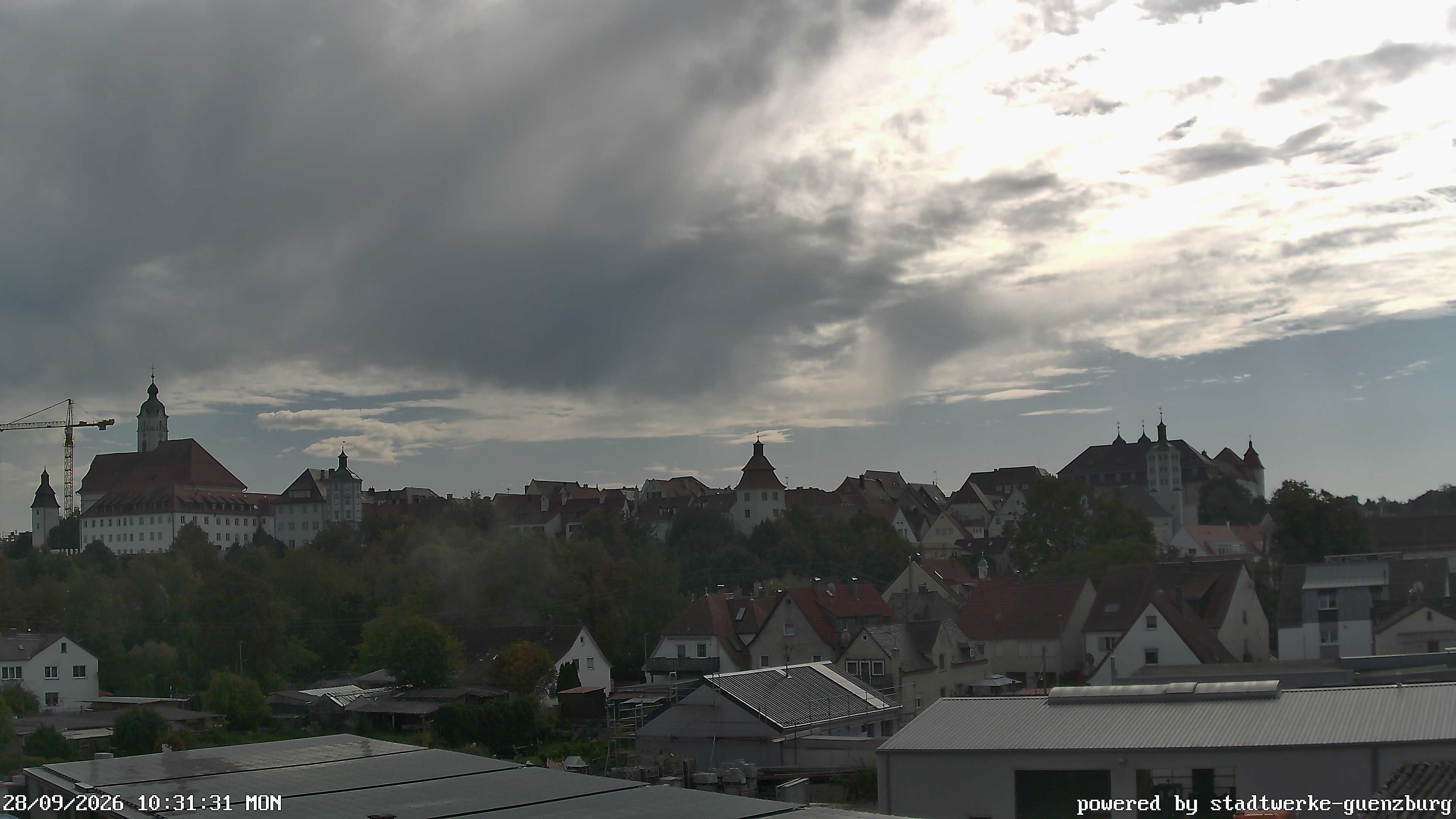 Archiv Foto Webcam Günzburg Altstadt