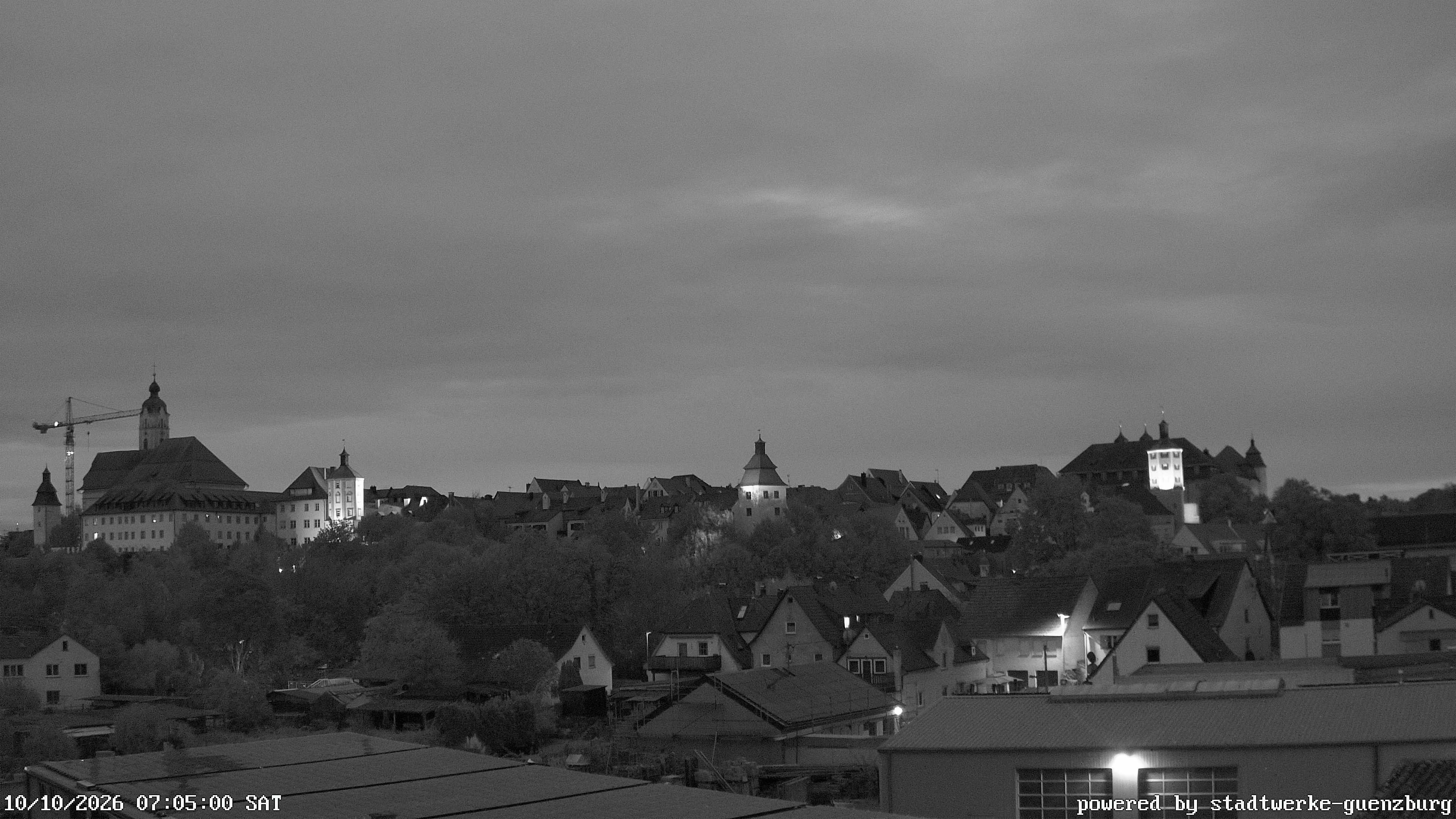 Archived image Webcam Historic City Günzburg