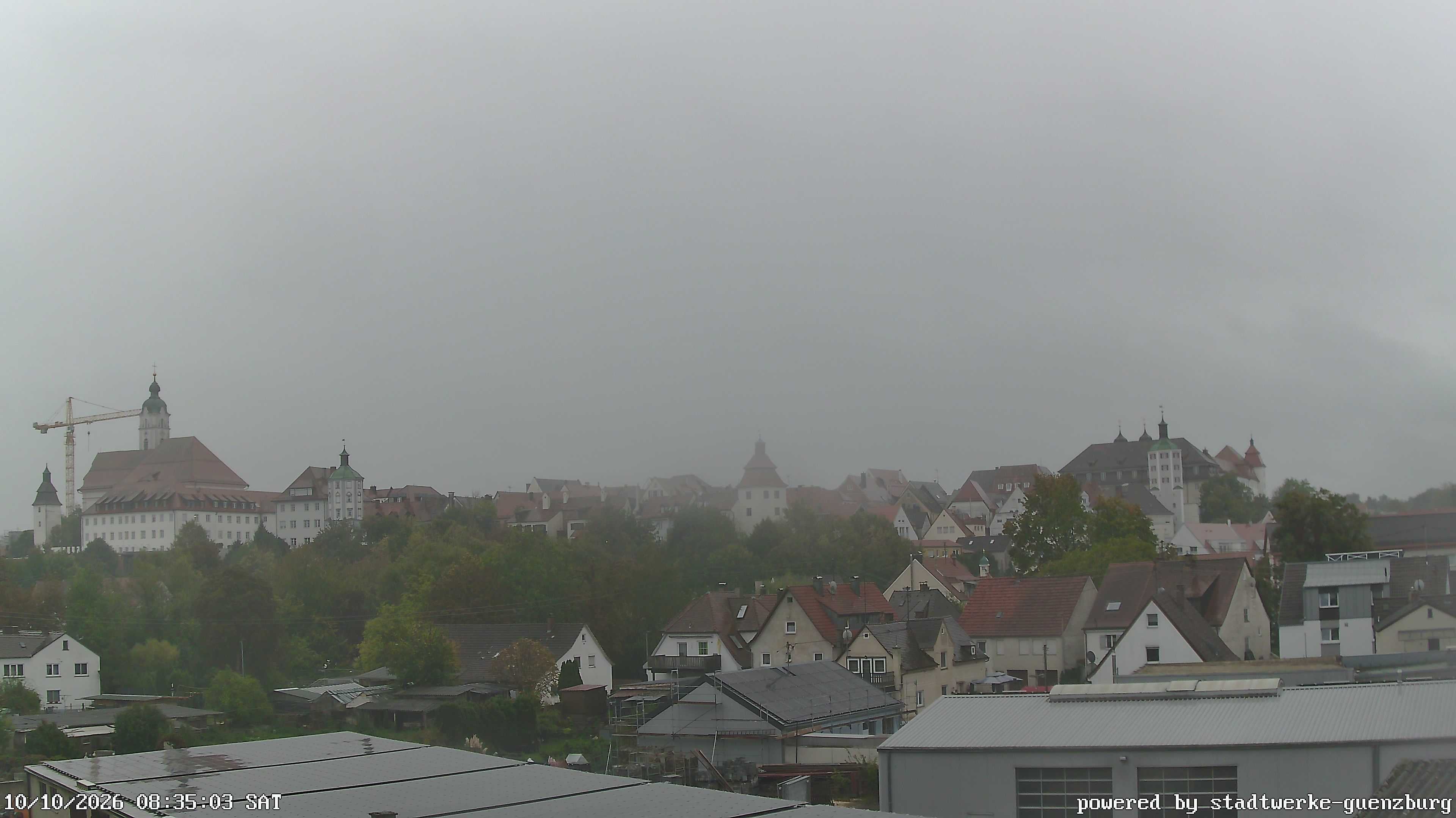 Archived image Webcam Historic City Günzburg