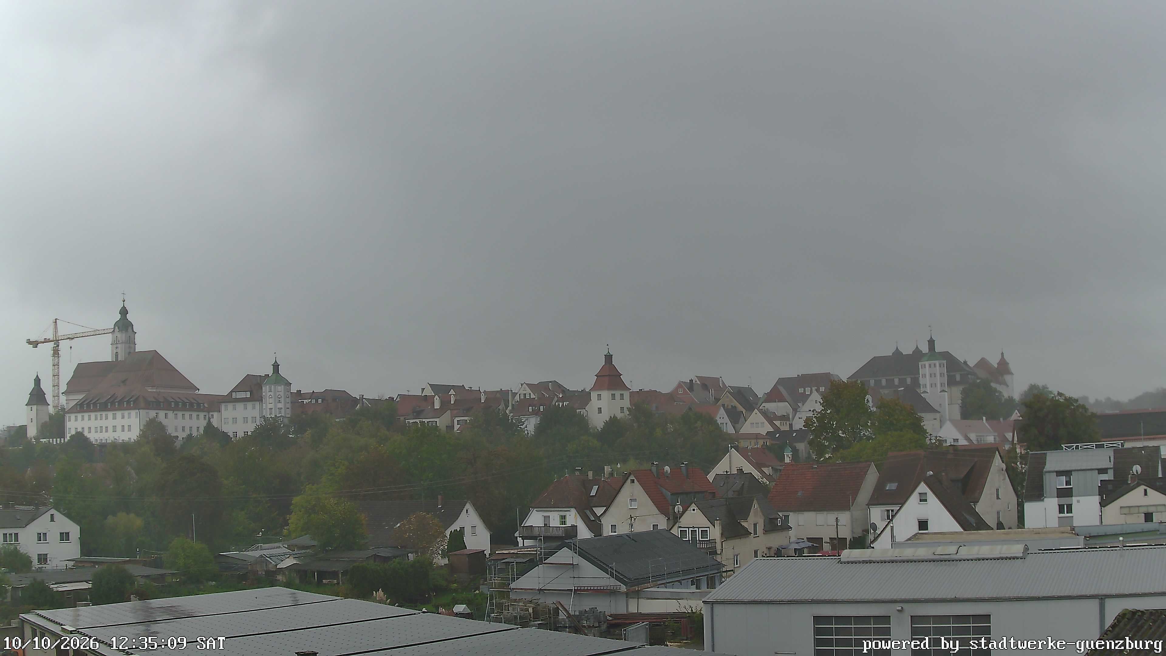 Archived image Webcam Historic City Günzburg